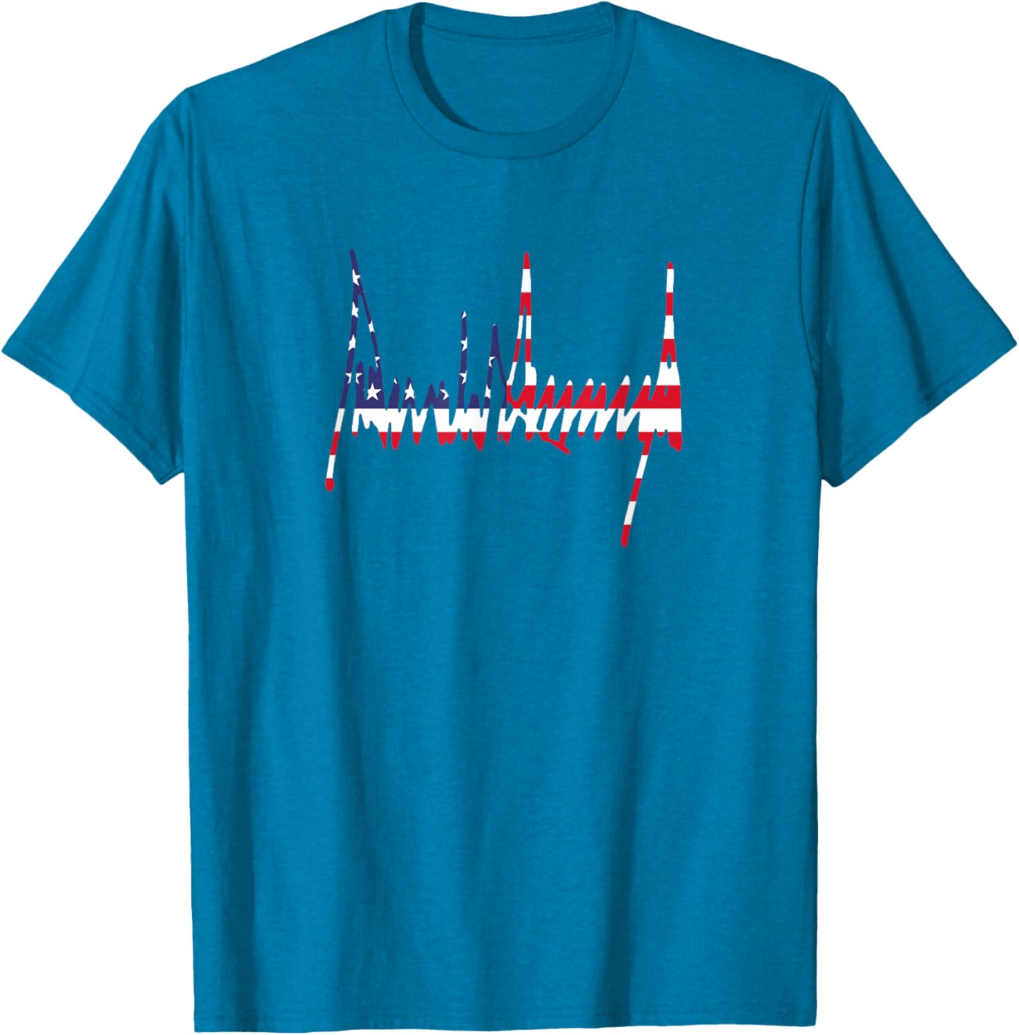 Signature US Flag Number 47 Jersey T-Shirt for 4th of July Celebration - 6