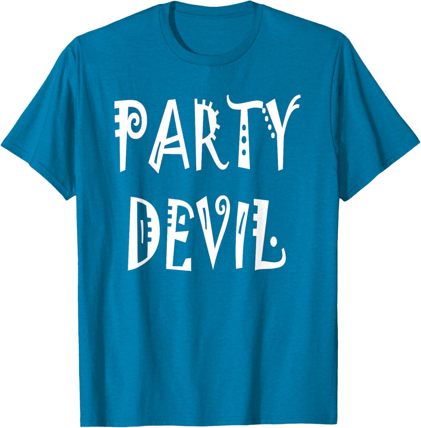 Party Devil T-Shirt Fun Graphic Tee for Bold Celebration Style - 27