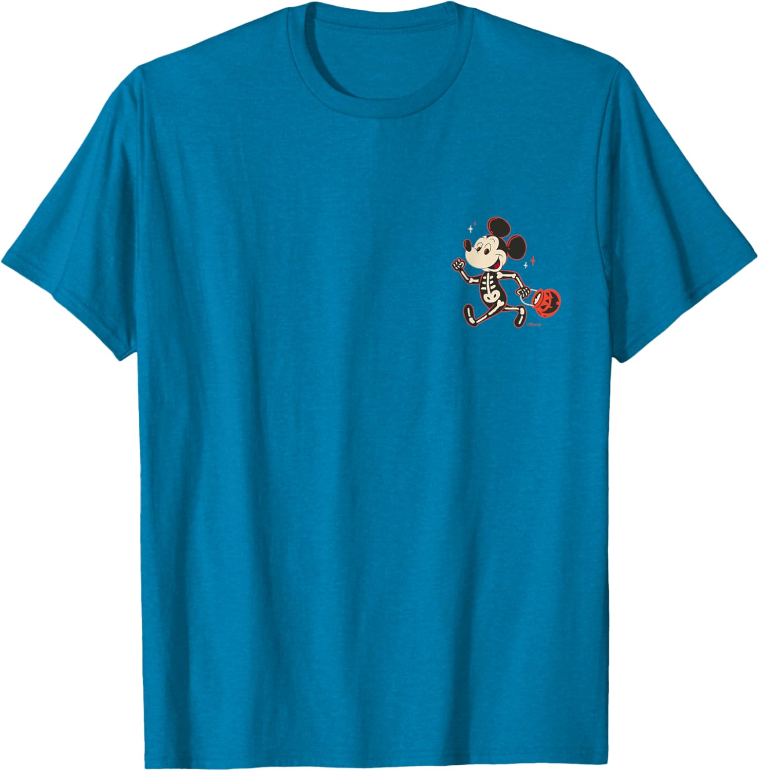 Disney Mickey Mouse Skeleton Halloween T-Shirt for Trick or Treat Fun - 17
