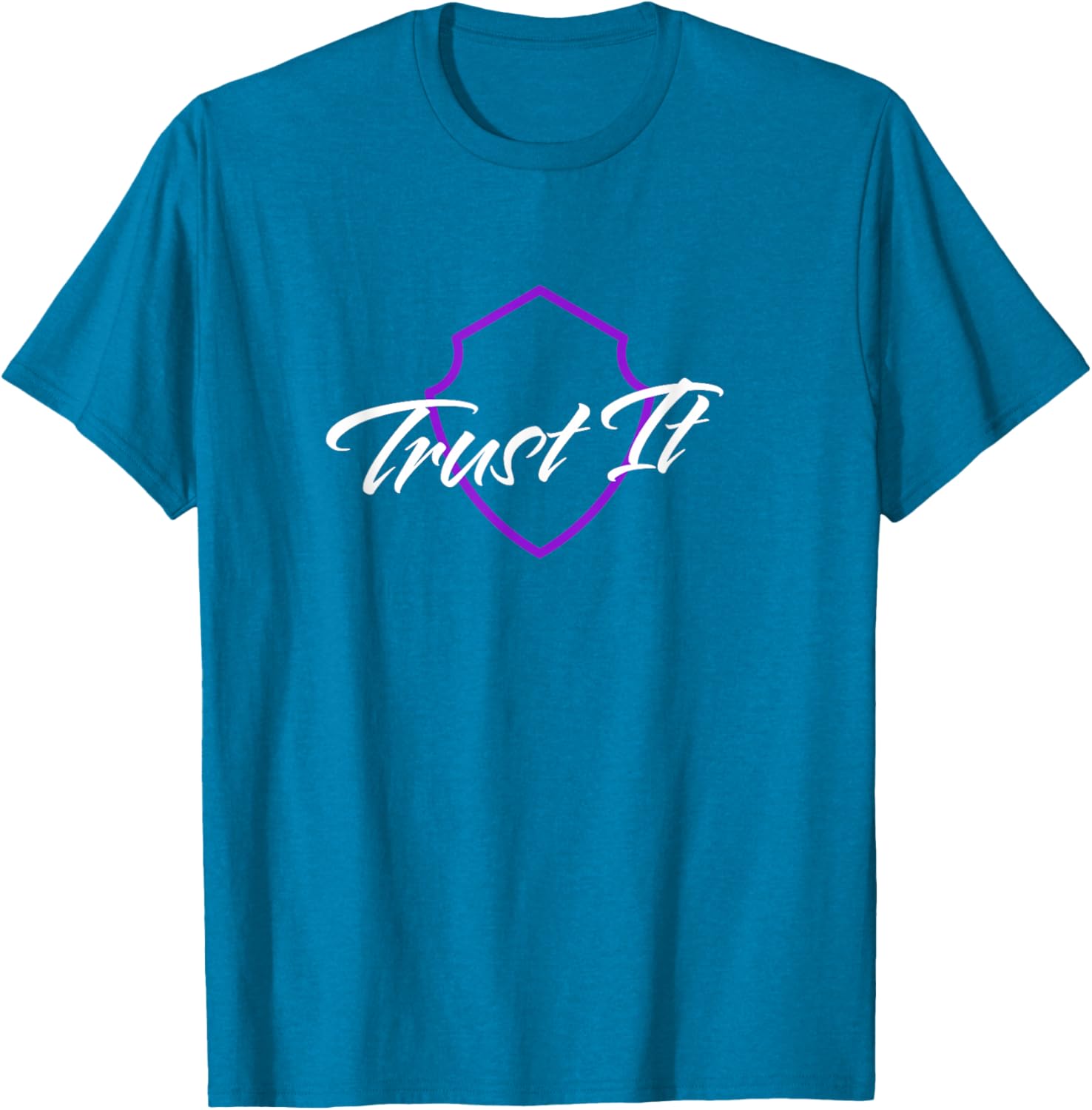 Trust It Shield T-Shirt for Men and Women - Stylish Comfortable Wear - 2