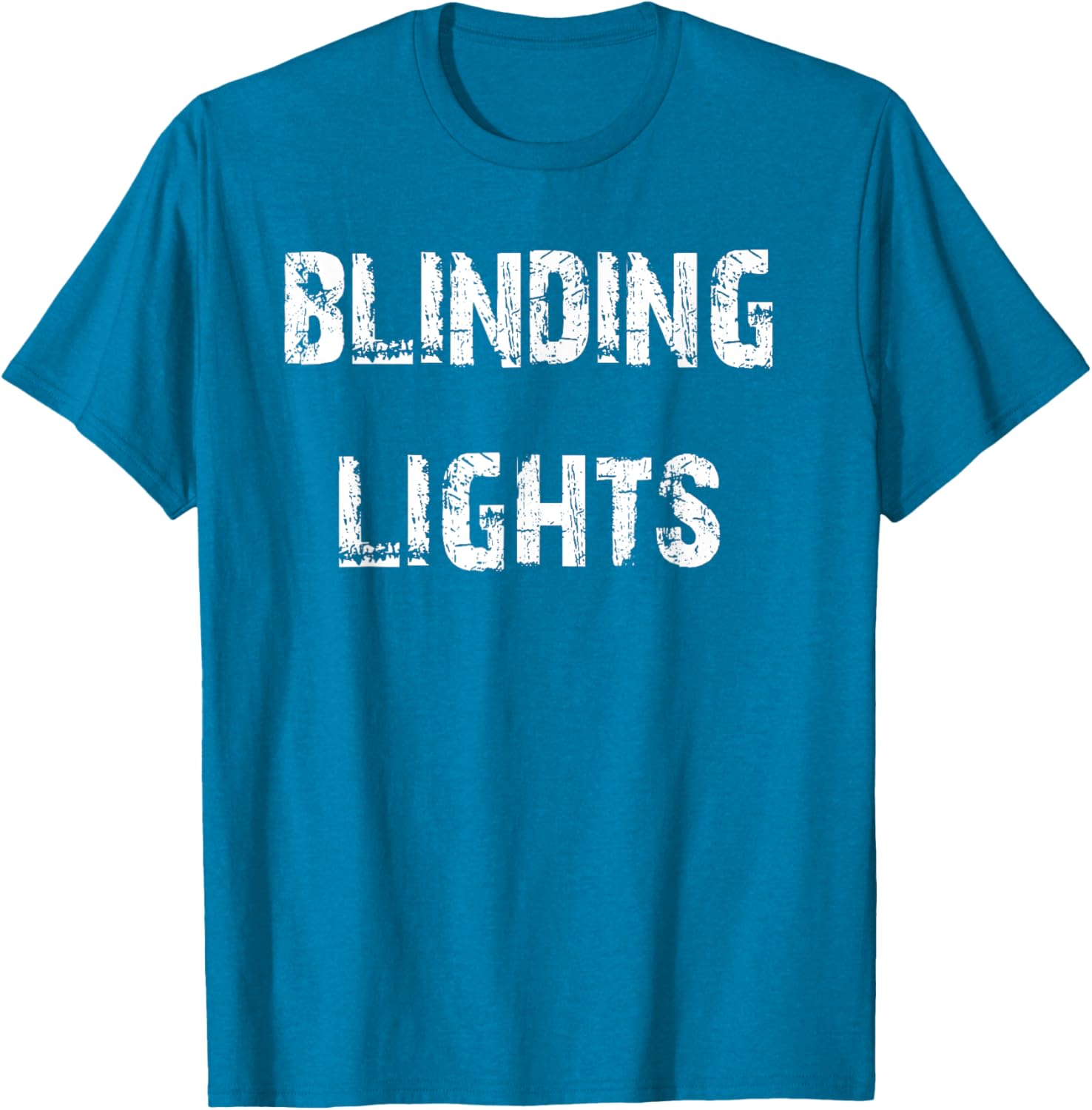Trendy Blinding Lights T-Shirt for Music Lovers - Comfortable Casual Wear - 11