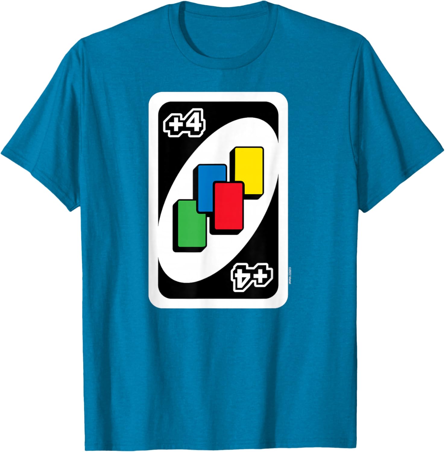 UNO Draw Four Card T-Shirt Fun Casual Wear for Game Lovers - 14