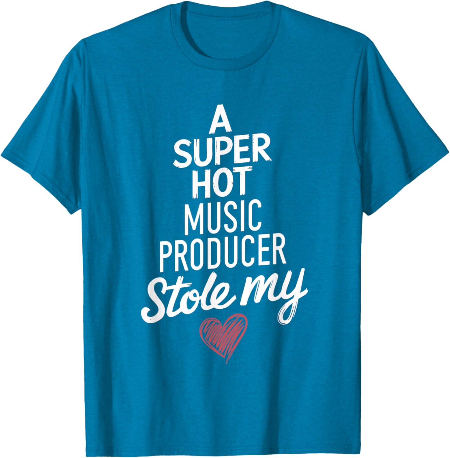 Super Hot Music Producer Stole My Heart Valentine's Day T-Shirt - 5