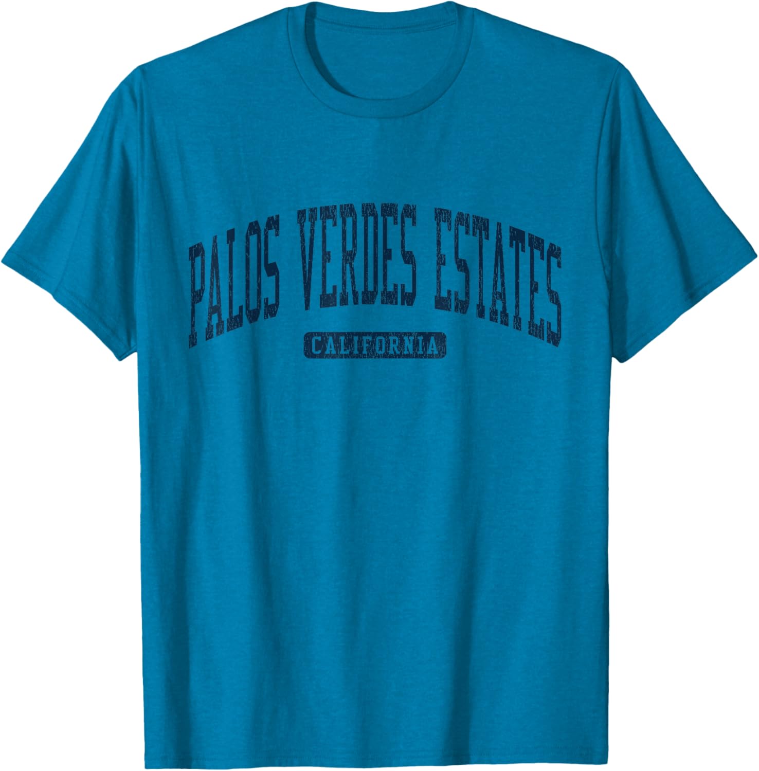 Palos Verdes Estates College Style T-Shirt for Casual Wear - 15