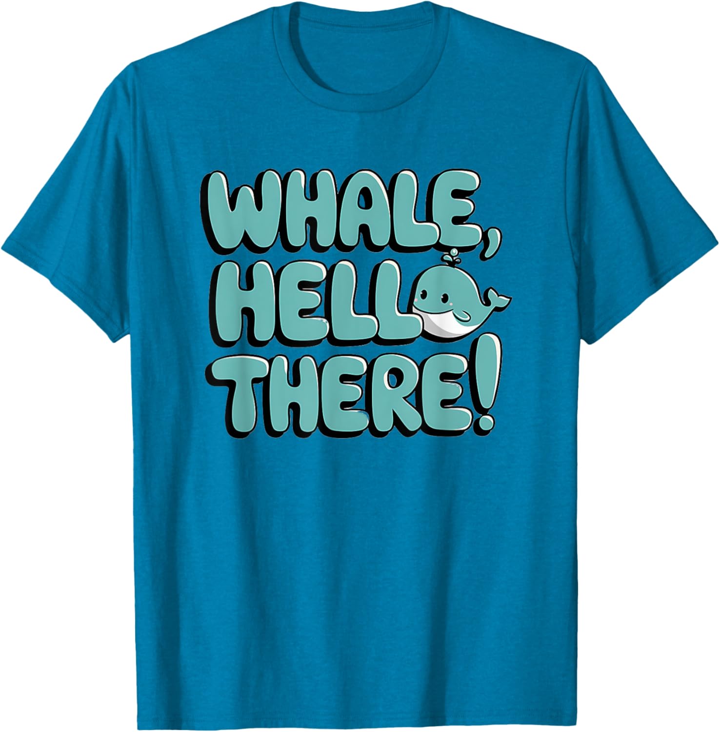 Whale Hello There Cute Ocean Pun T-Shirt for Animal Lovers - 15