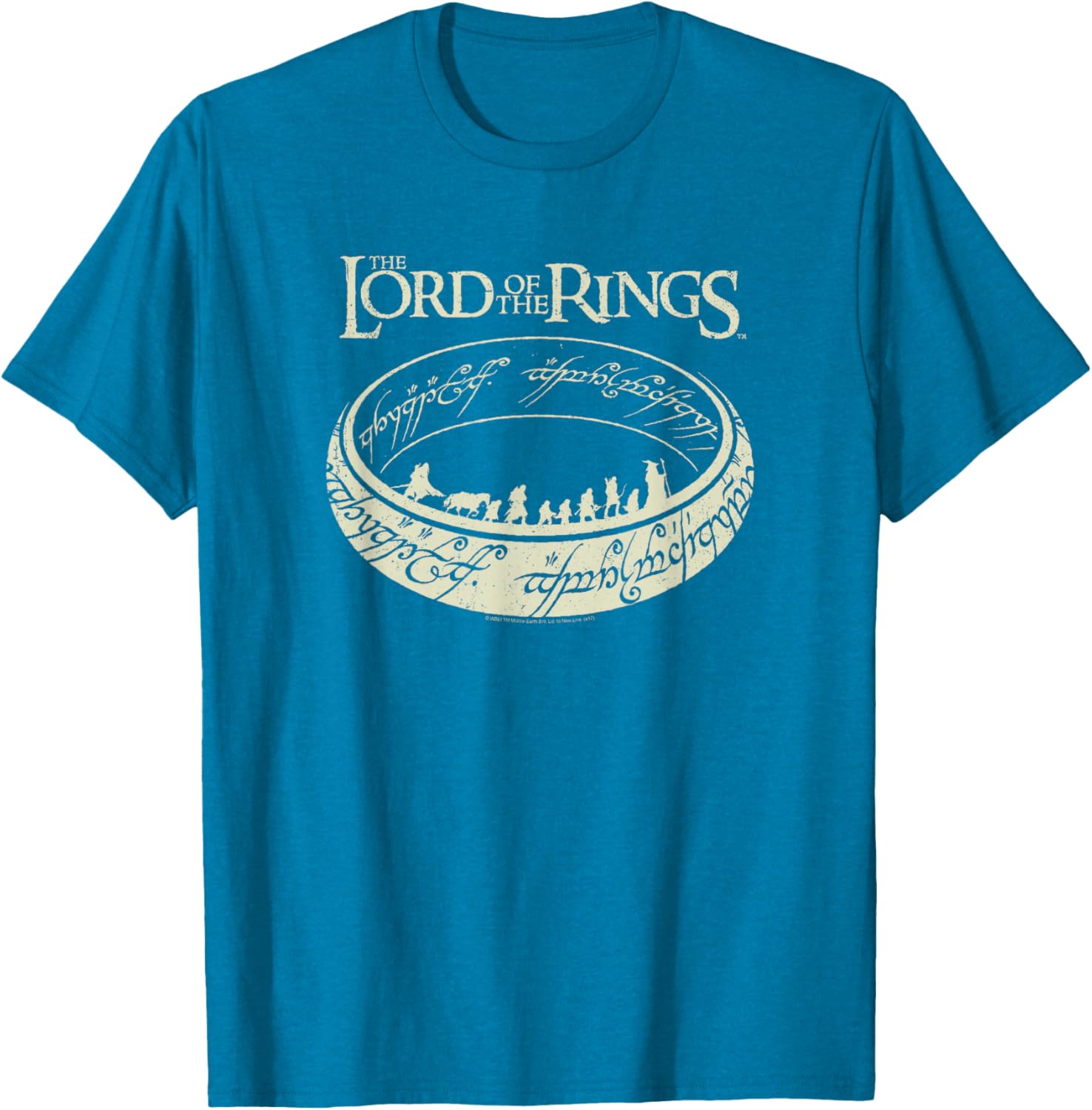 The Lord of the Rings Journey Ring Graphic T-Shirt for Fans - 6