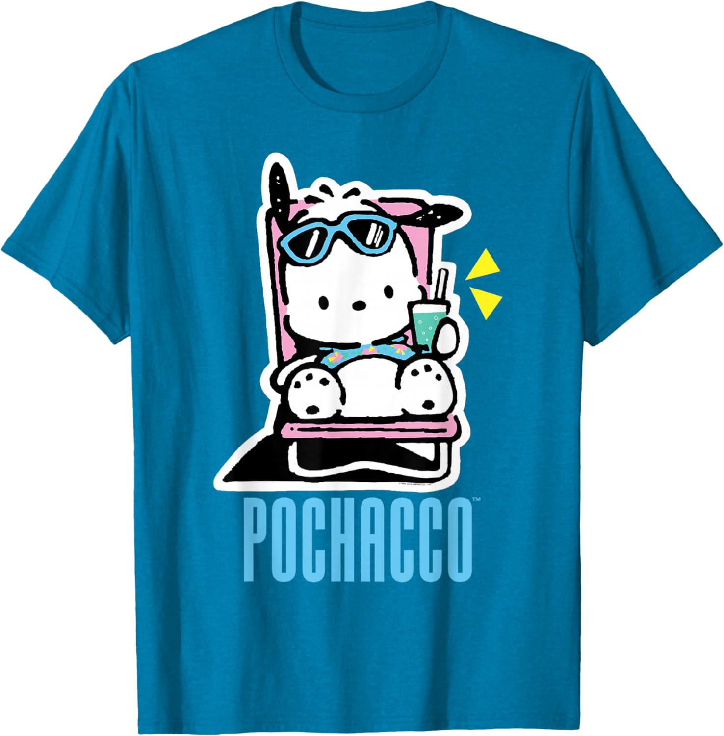 Pochacco Summer Drink T-Shirt for All Ages - Fun and Trendy Design - 4