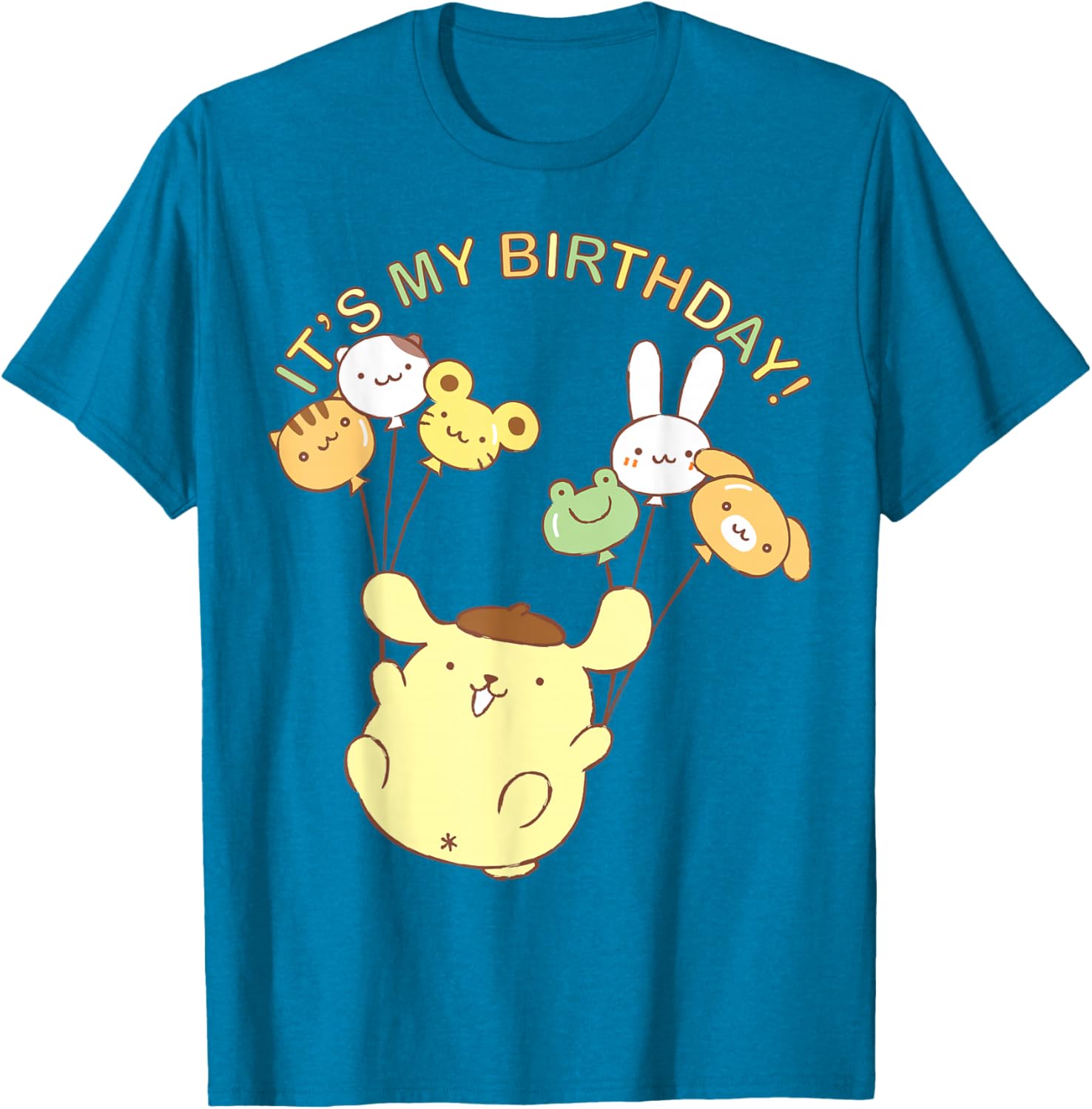 Pompompurin It's My Birthday T-Shirt Cute Design for Celebrations - 18