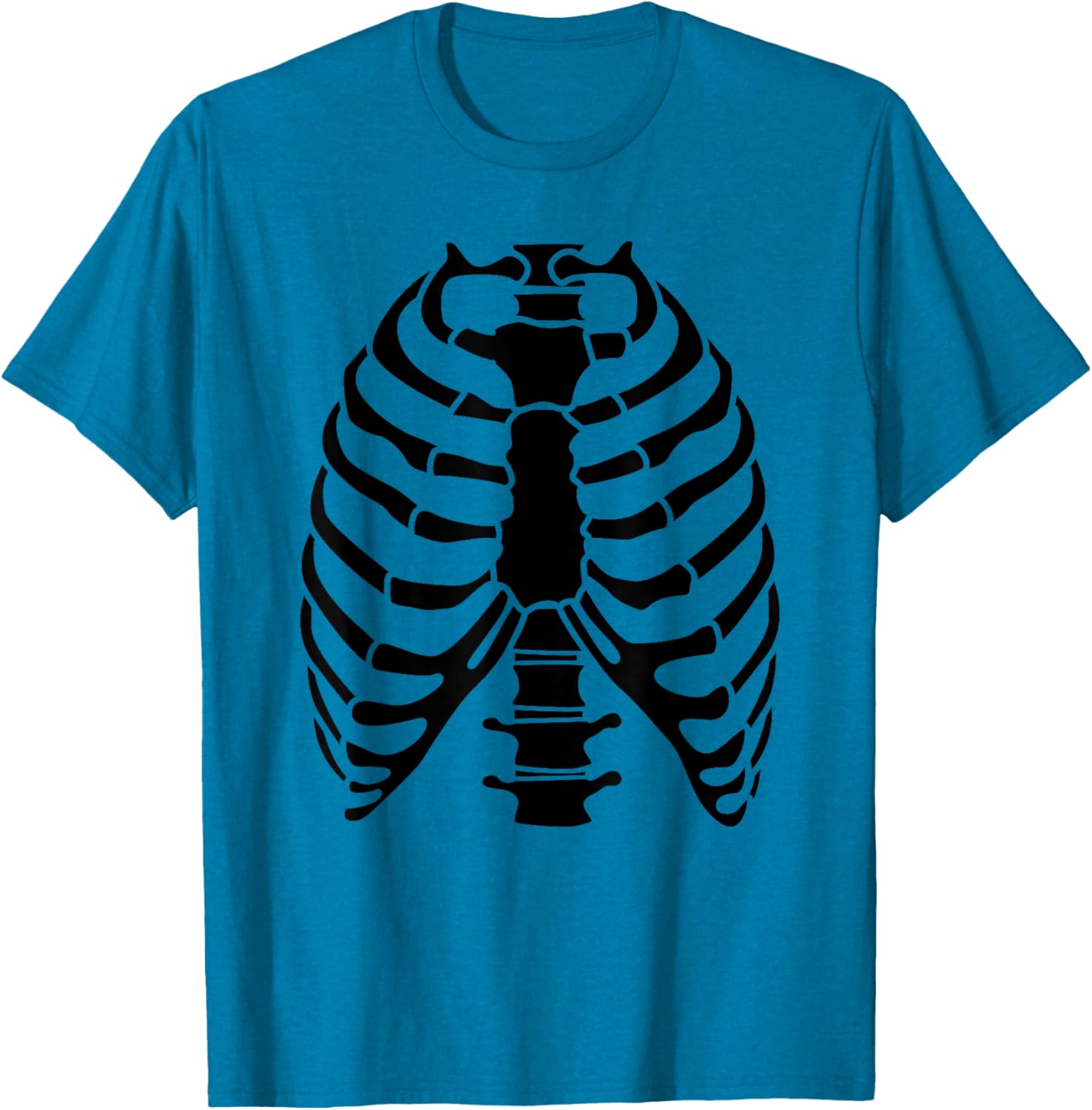Skeleton Rib Cage Halloween Costume T-Shirt for Fun Celebrations - 13