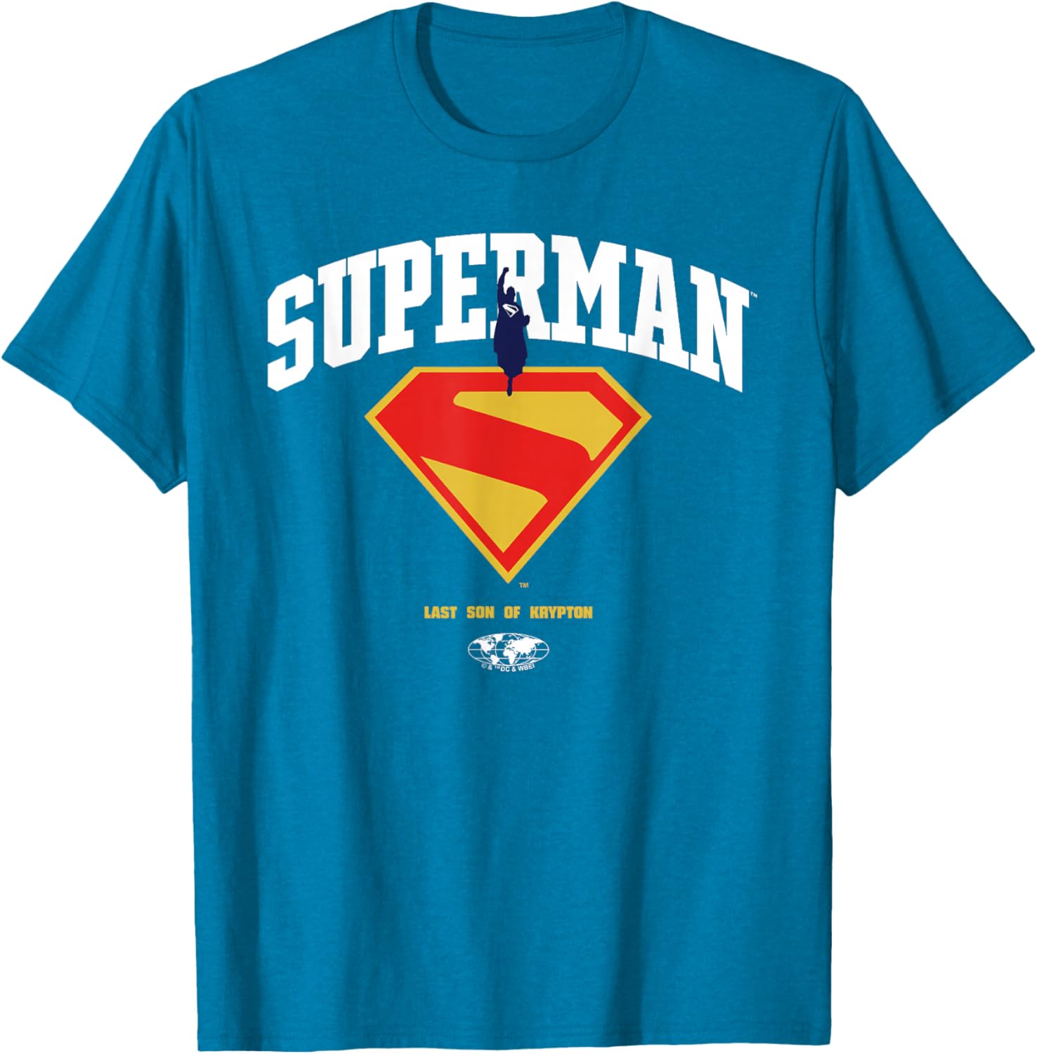 Superman 2025 College Logo T-Shirt for Stylish Fans and Students - 5