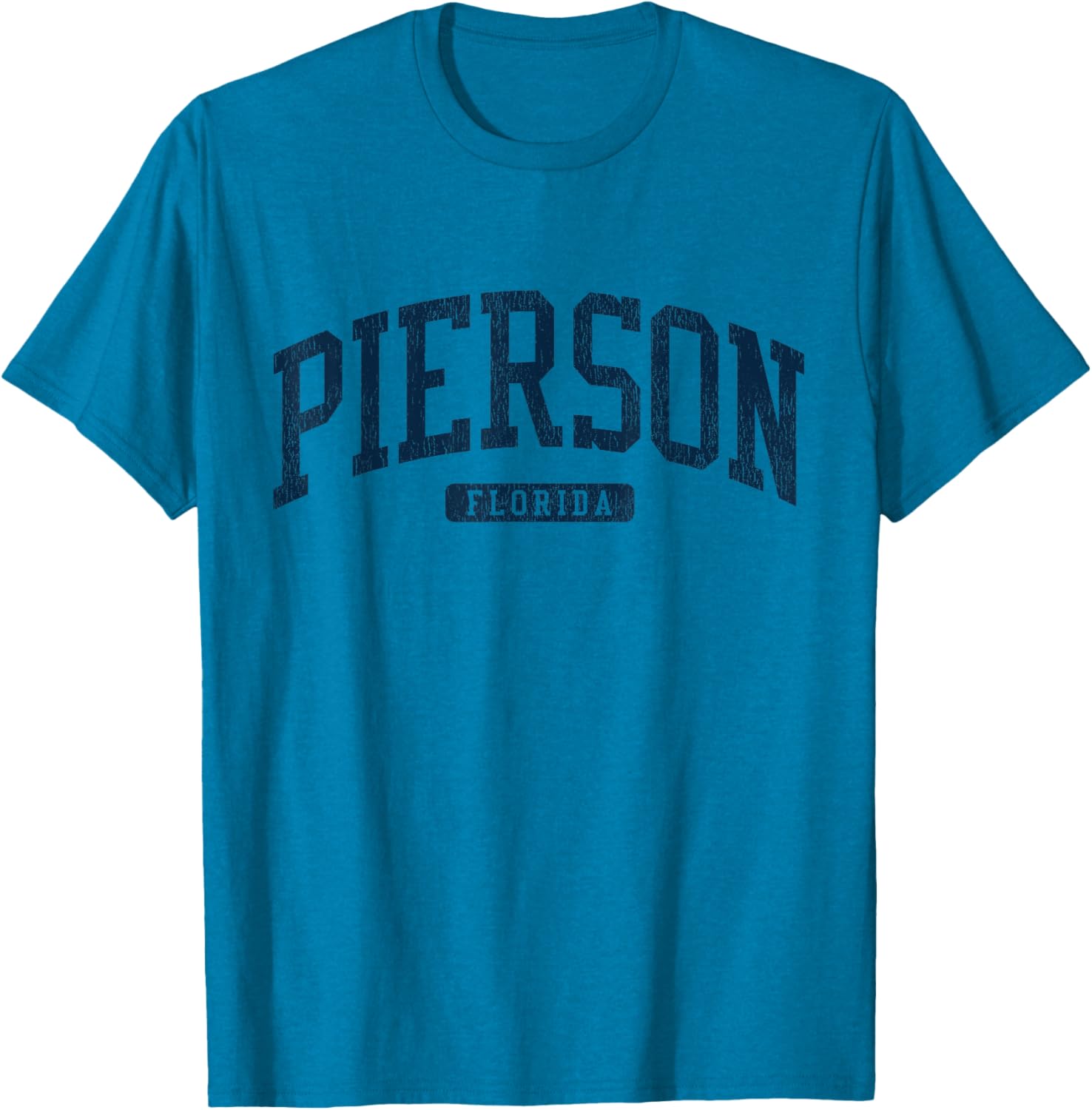 Pierson Florida College University Blue T-Shirt for Stylish Students - 1