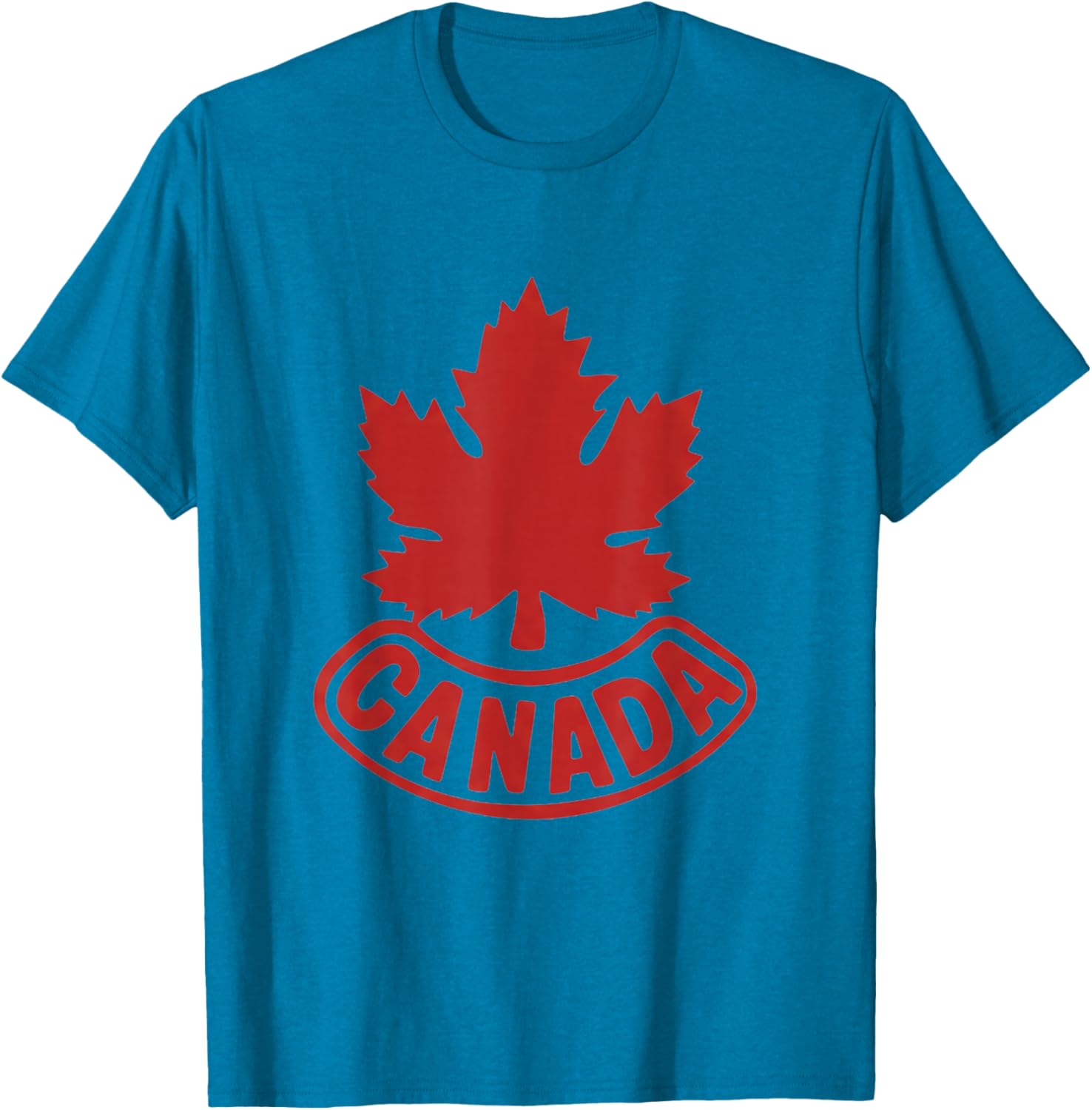 Vintage Maple Leaf Canada T-Shirt for Proud Canadians - Classic Tee - 18