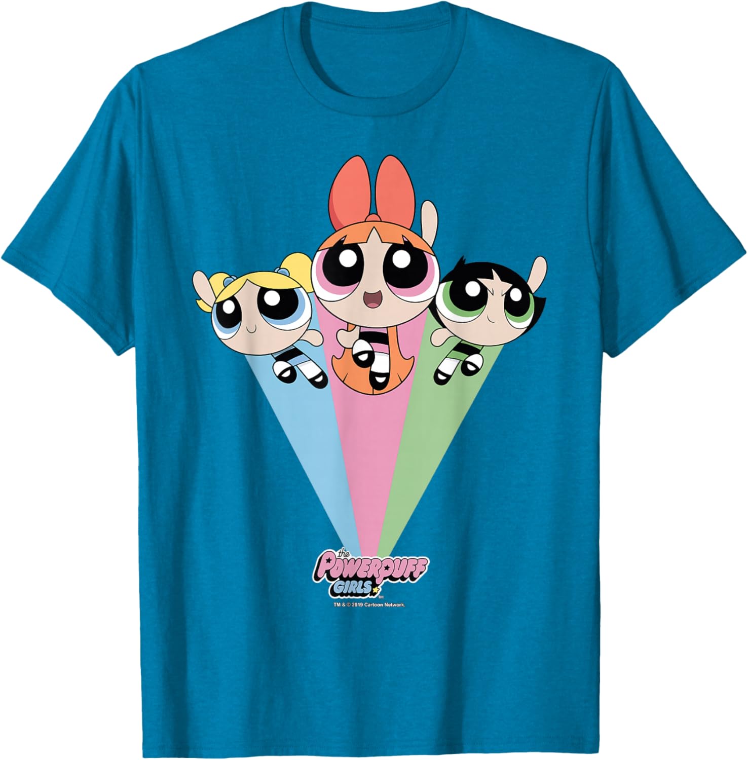 Powerpuff Girls Group Shot T-Shirt for Fans of Classic Cartoon Style - 5