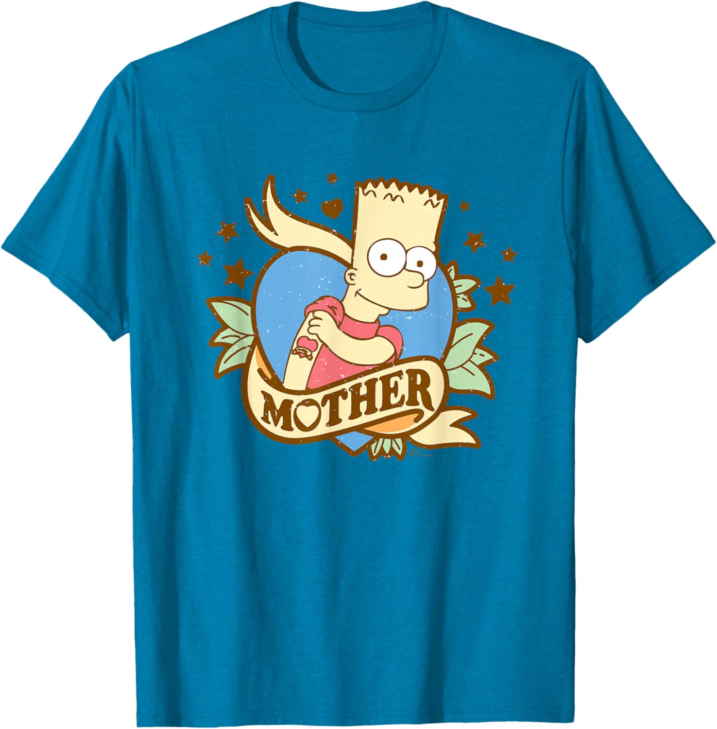 Retro Bart Simpson Mother's Day T-Shirt Gift for Moms and Fans - 15