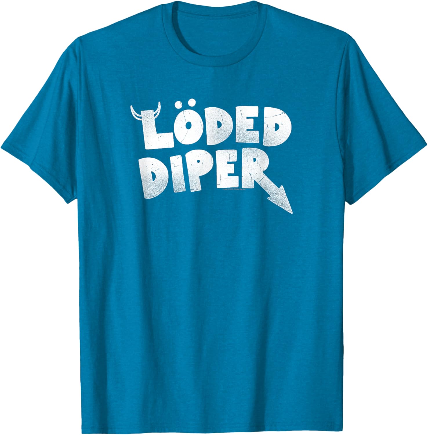 Wimpy Kid LÖDED DIPER Distressed Logo T-Shirt for Fun Style - 4