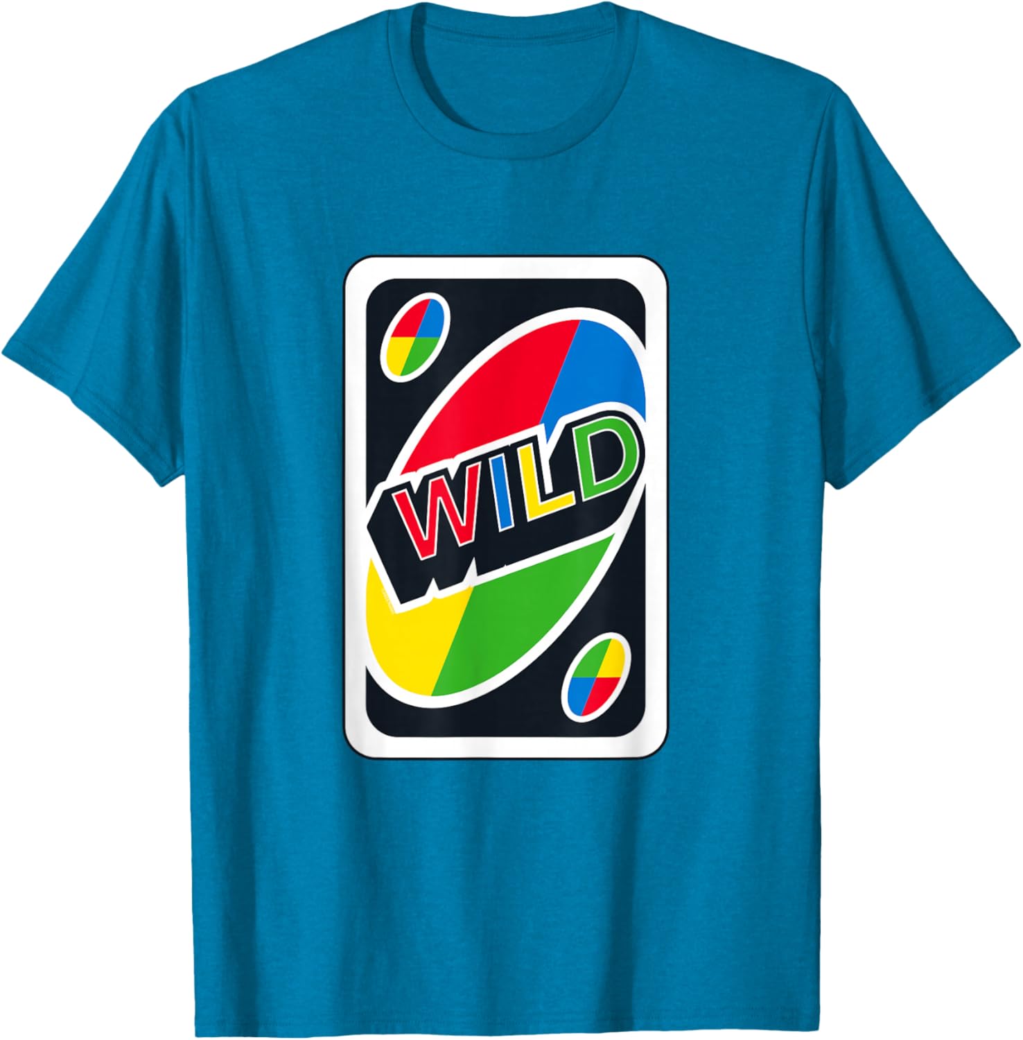 UNO Wild Card T-Shirt Fun Graphic Tee for Gamers and Casual Wear - 14