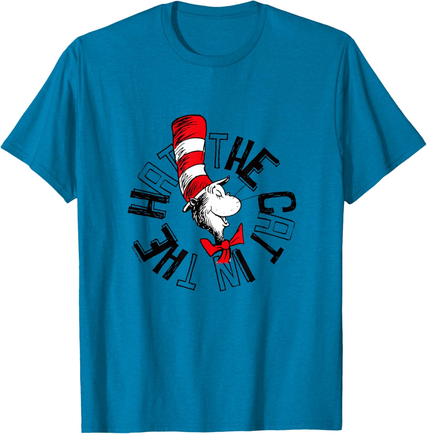 Official Cat in the Hat Circle Logo T-Shirt for Fun and Style - 23