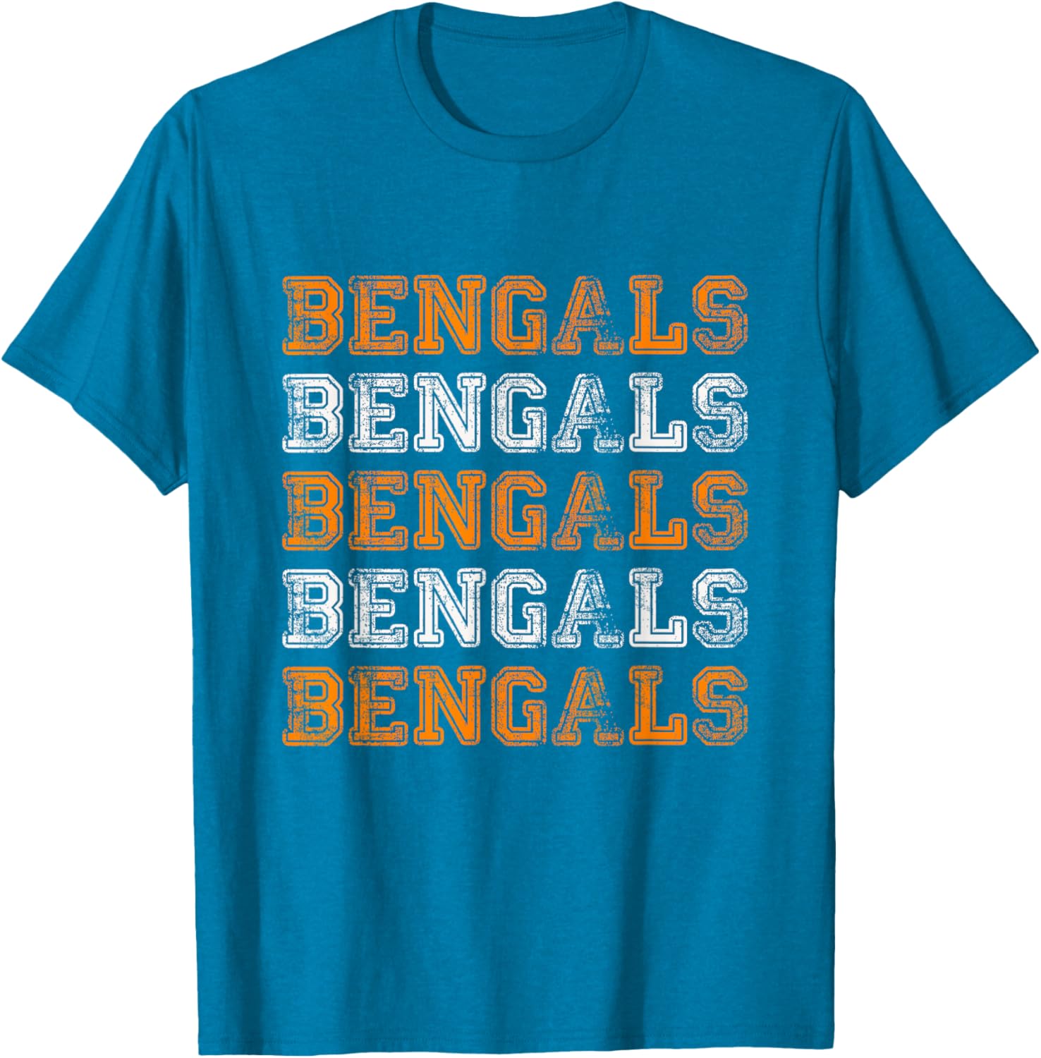 Vintage Retro Bengals T-Shirt for Trendy Sports Fans and Style Enthusiasts - 24