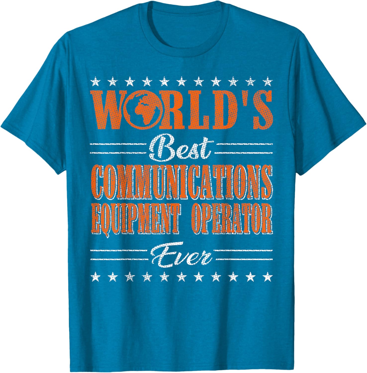 Retro Motif Communications Equipment Operator T-Shirt for Enthusiasts - 1