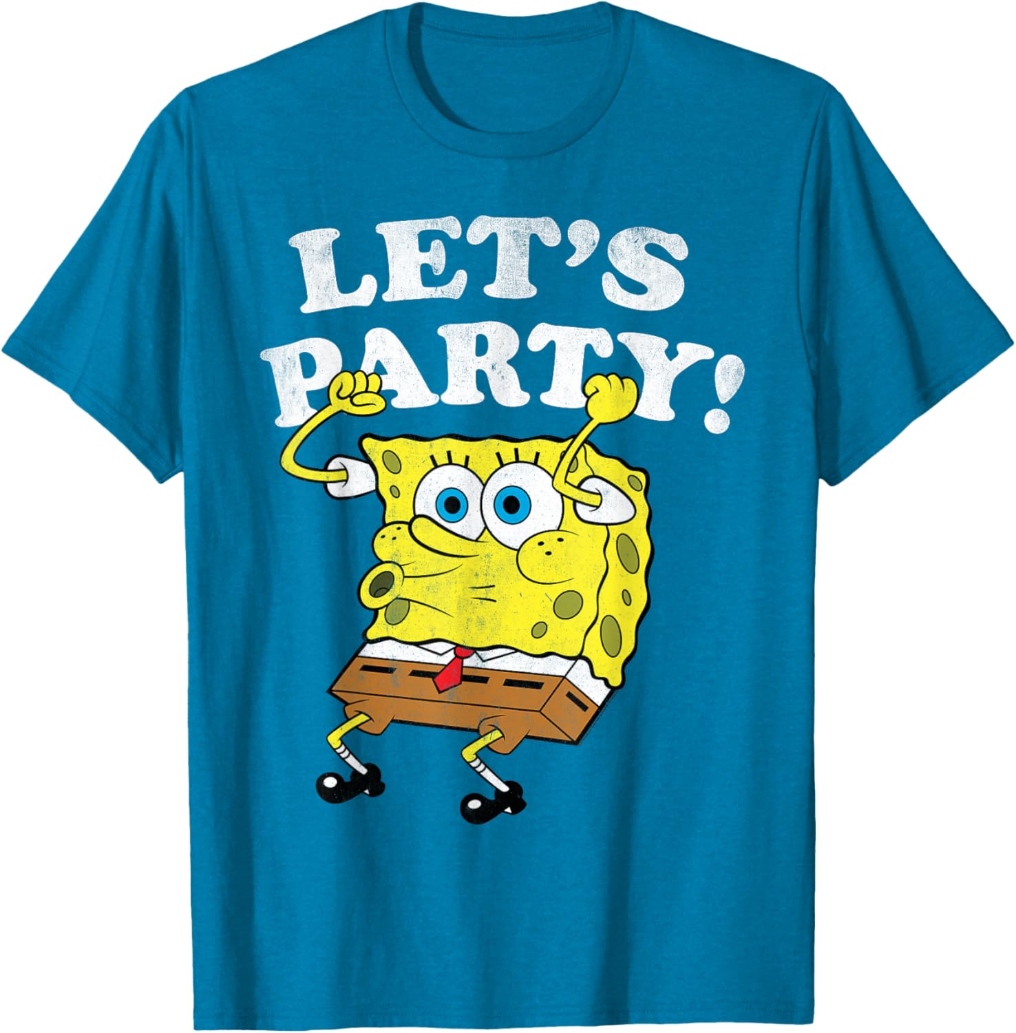 SpongeBob SquarePants Let's Party T-Shirt for Fun Kids Apparel - 5