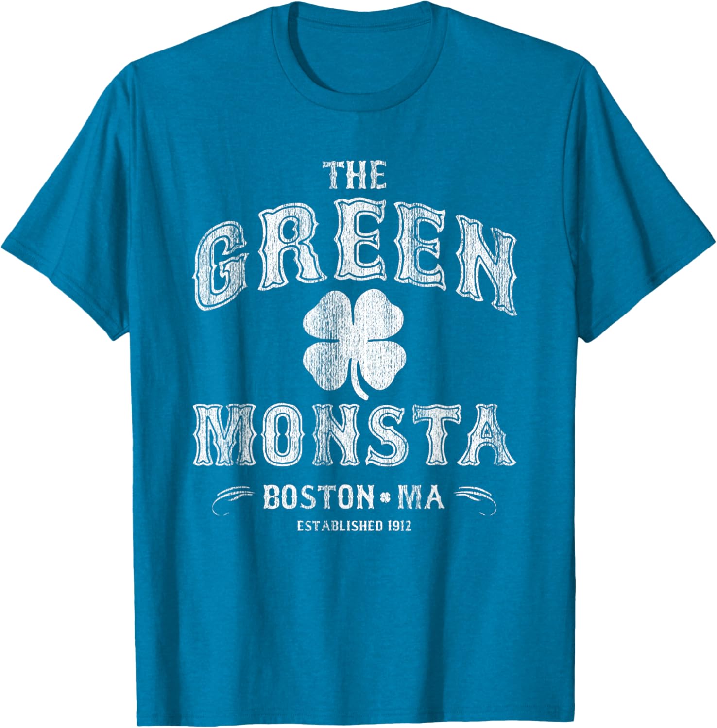 The Green Monsta Boston T-Shirt Perfect for Game Day or St. Patrick's Day - 17