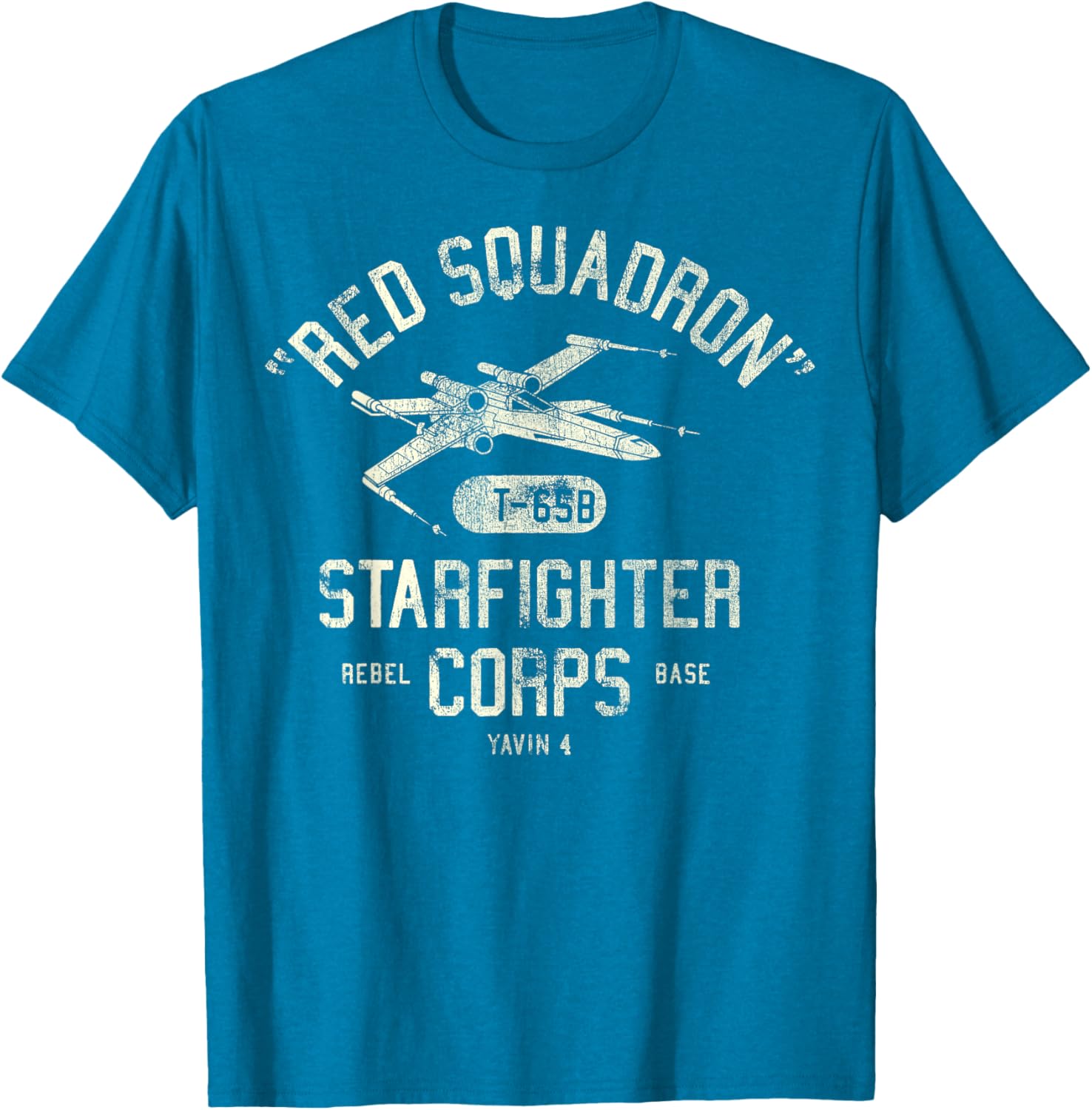 Star Wars X-Wing Starfighter Corps Collegiate T-Shirt for Fans - 13