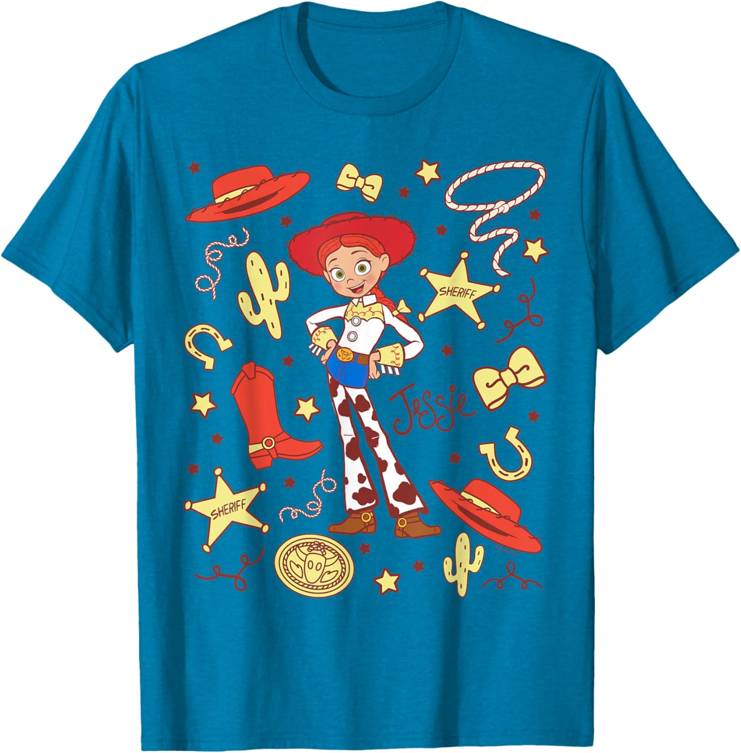 Toy Story Jessie Cowgirl Western Spirit T-Shirt for Kids and Adults - 11