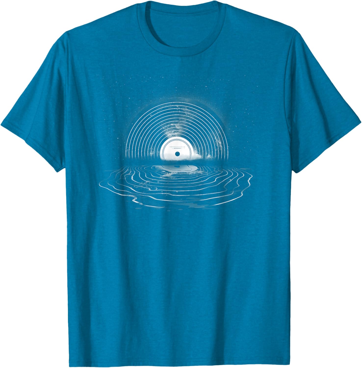 Vinyl Moon T-Shirt for Music Lovers - Perfect for Record Collectors - 9