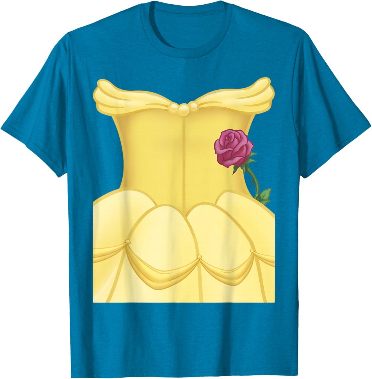 Disney Beauty and the Beast Belle Halloween Dress Costume T-Shirt for Kids - 5