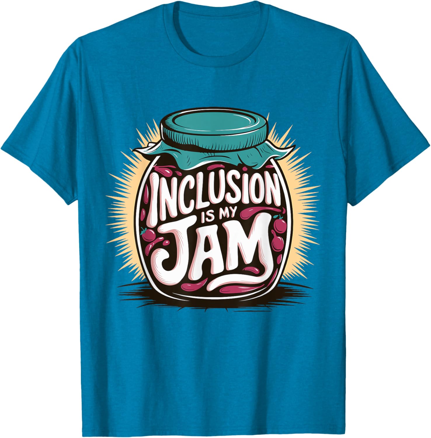Inclusion Is My Jam T-Shirt for Special Ed SPED Teachers - Fun Apparel - 11