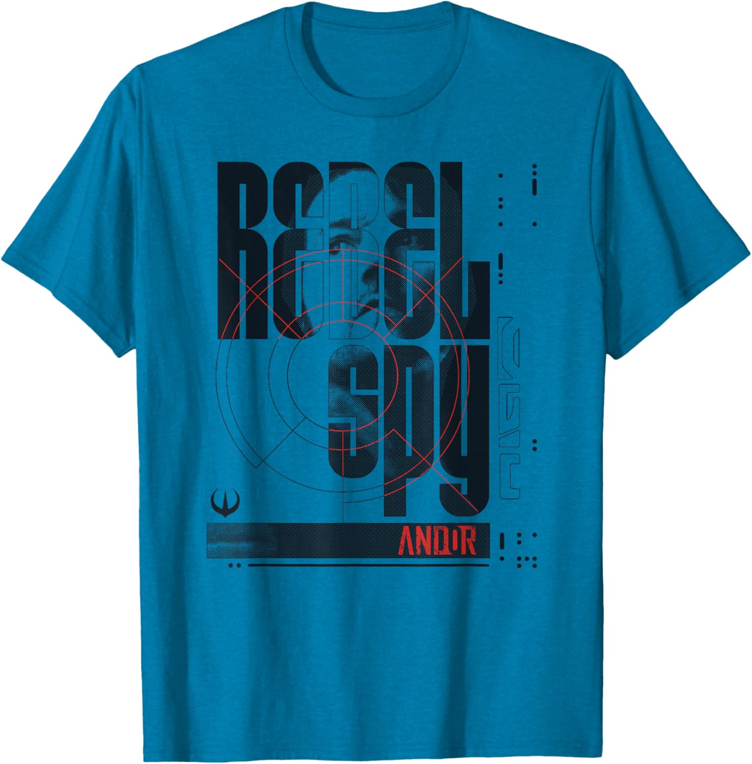 Star Wars Andor Cassian Distressed Poster T-Shirt for Fans and Collectors - 1