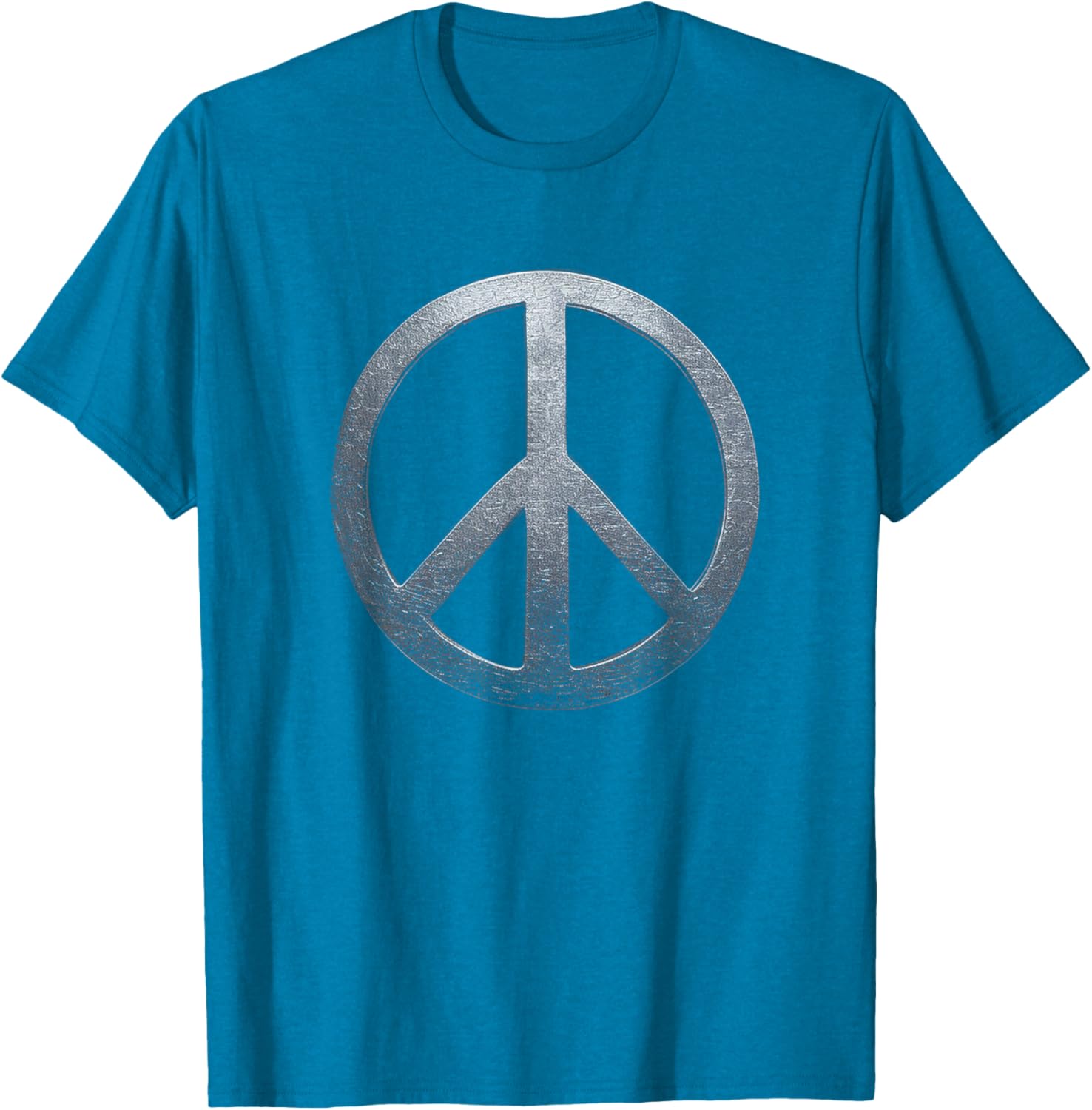Weathered Stone Peace Sign T-Shirt for Comfortable, Stylish Everyday Wear - 25