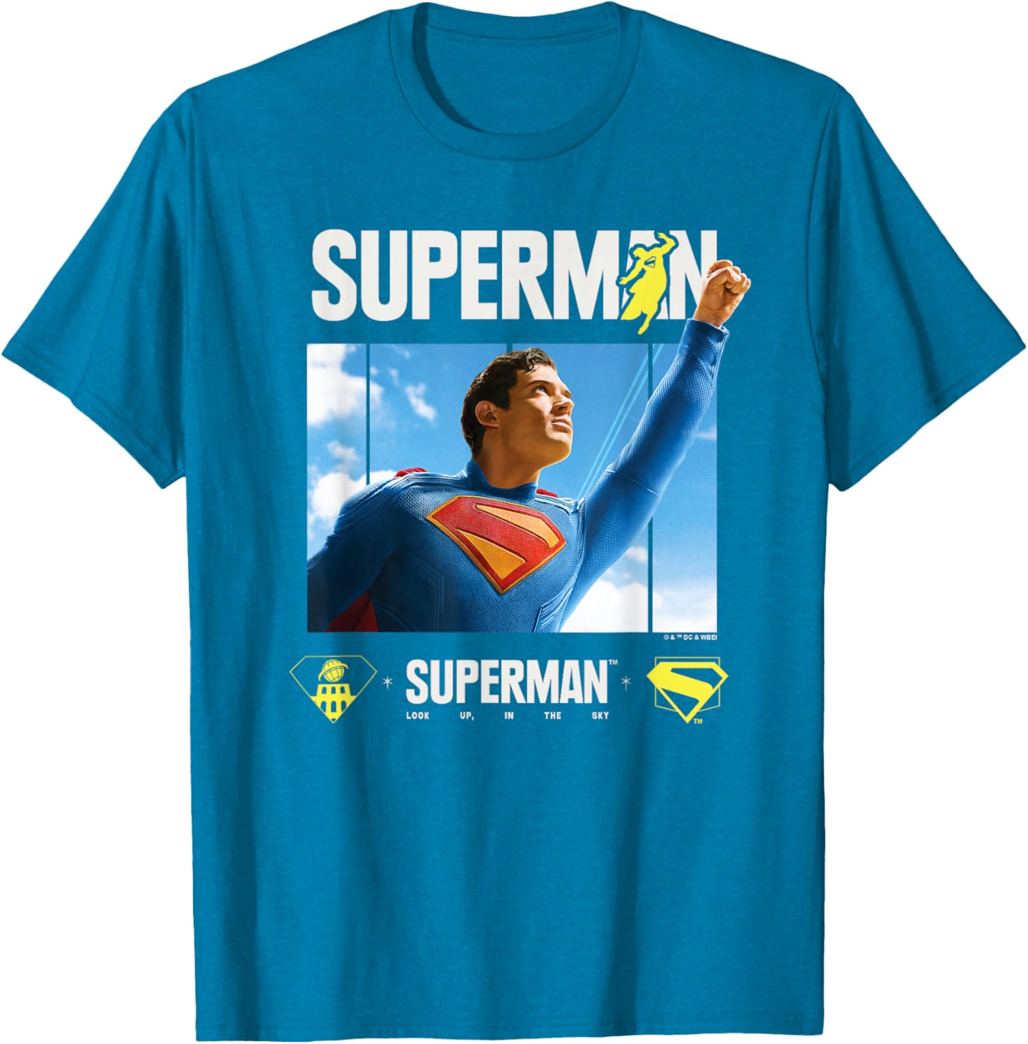 Superman 2025 Comic Run T-Shirt for Fans of Classic Superheroes - 2