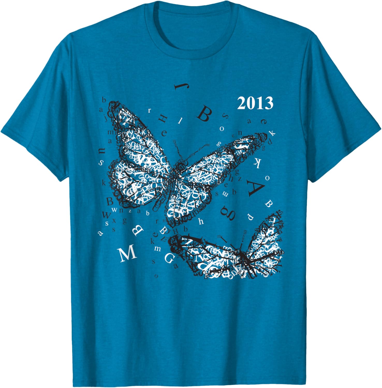 Tucson Festival of Books Butterfly Mascot T-Shirt for Book Lovers - 6