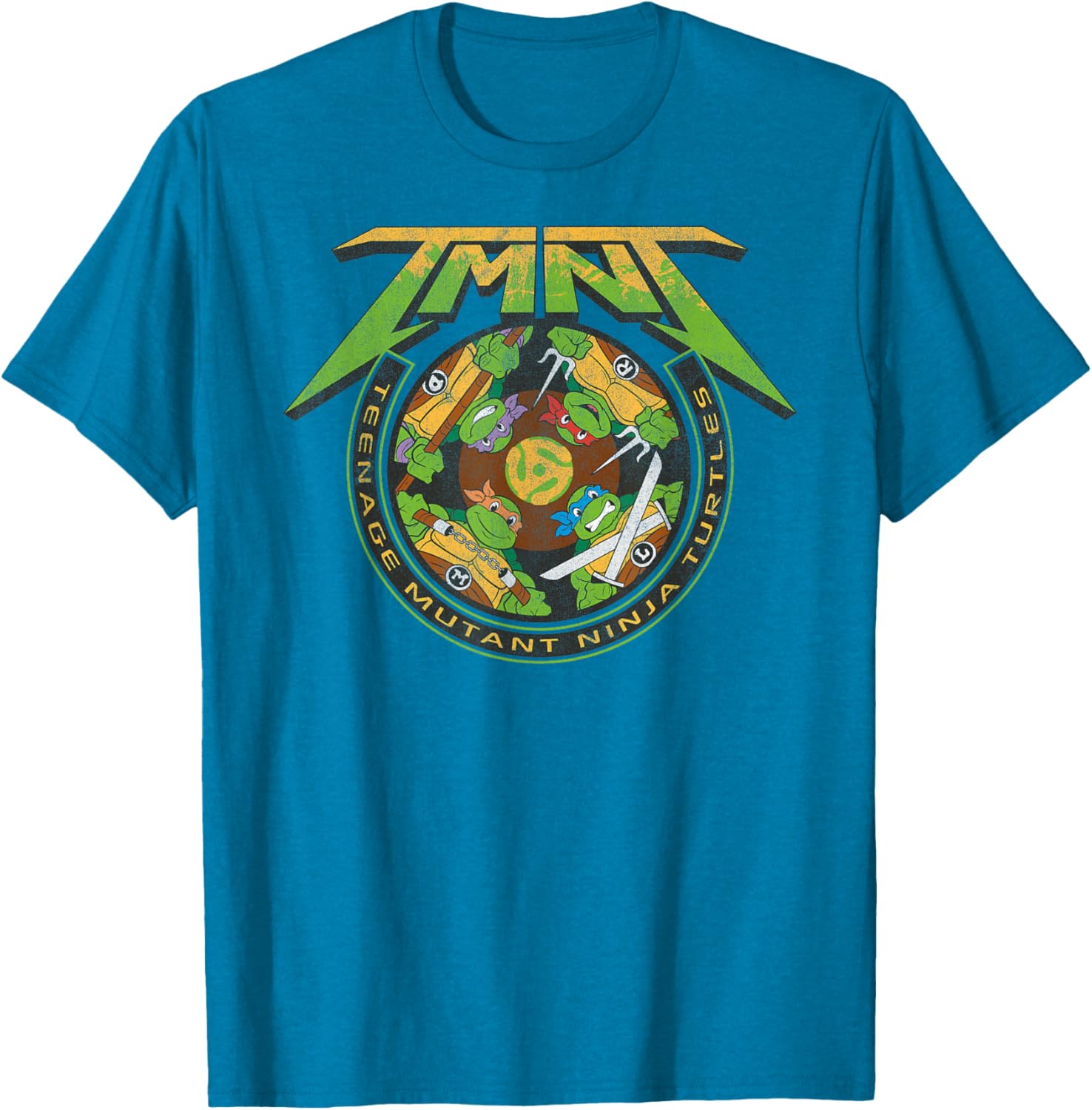 Teenage Mutant Ninja Turtles Retro Sewer View T-Shirt for Fans - 3