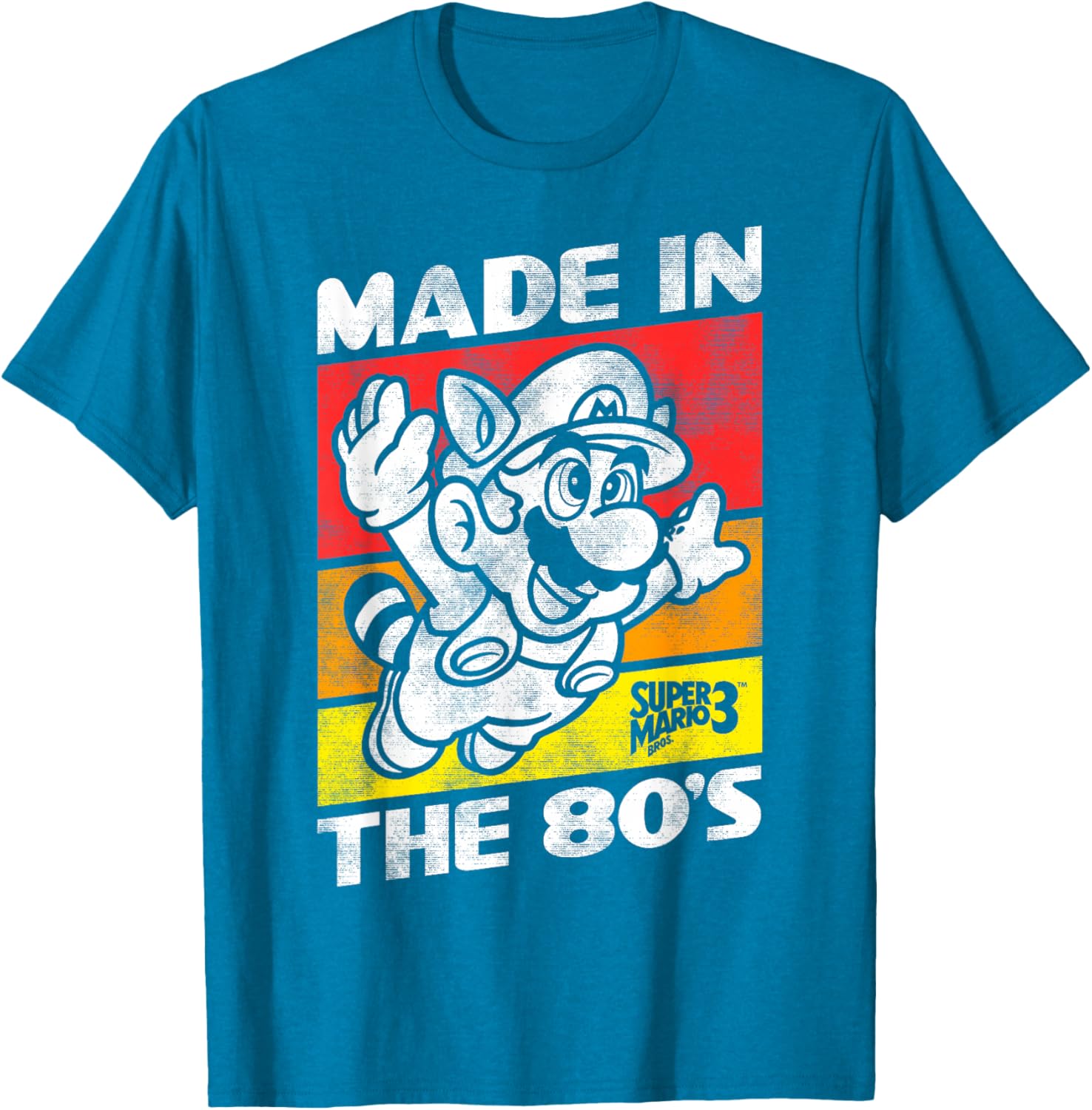 Retro Nintendo Super Mario 3 T-Shirt for 80's Gaming Fans - 10