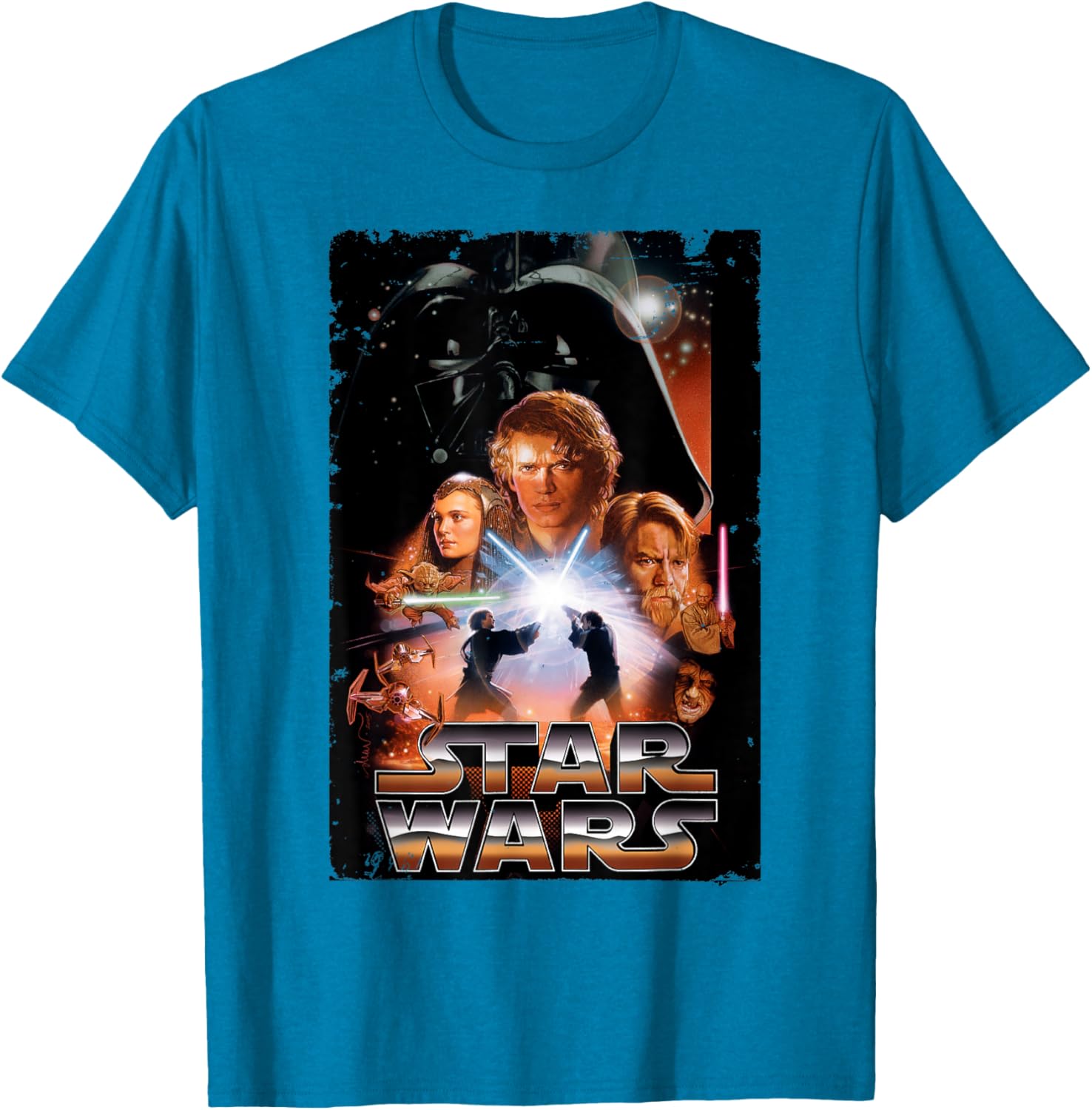 Vintage Star Wars Revenge of the Sith T-Shirt for Disney Fans - 3