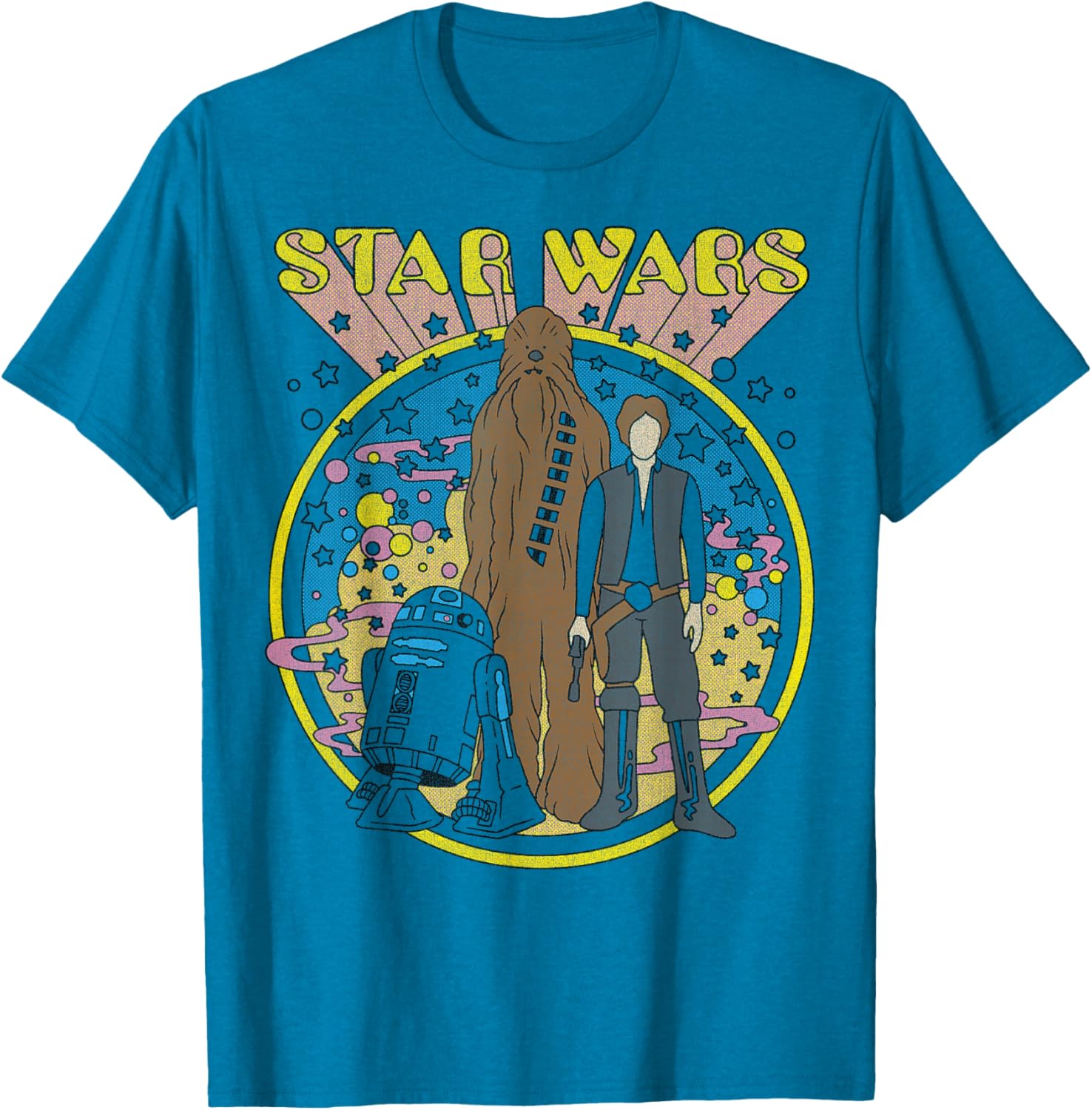 Star Wars Vintage Psych Rebels T-Shirt for Disney Fans and Collectors - 1