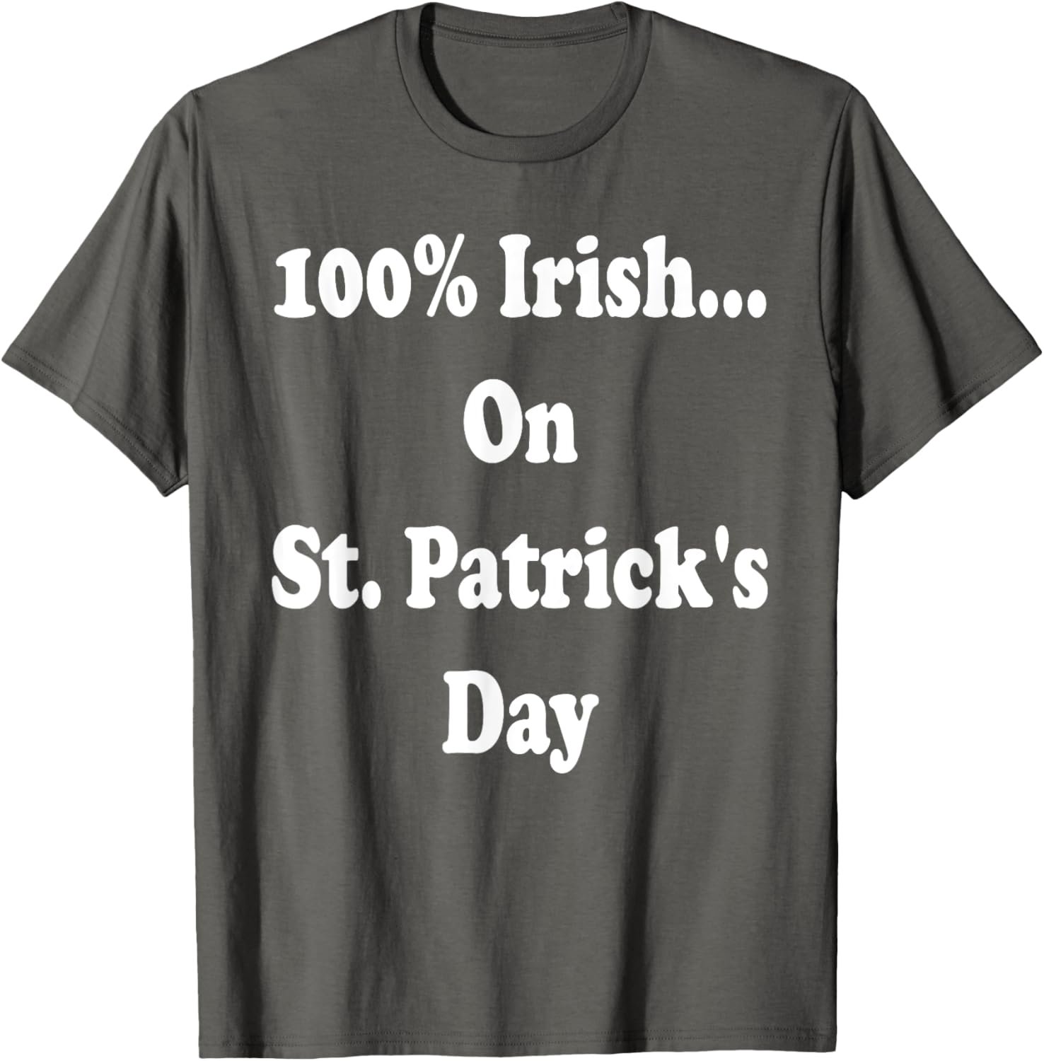 100 Percent Irish St. Patrick's Day T-Shirt for Festive Celebrations - 21