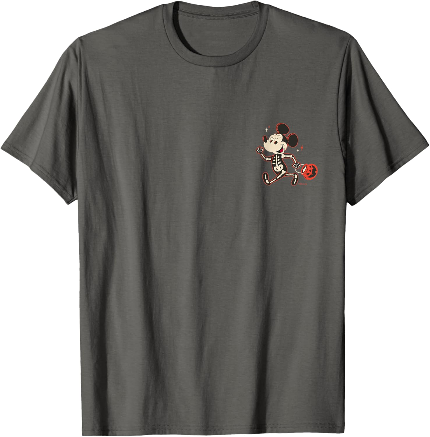Disney Mickey Mouse Skeleton Halloween T-Shirt for Trick or Treat Fun - 5