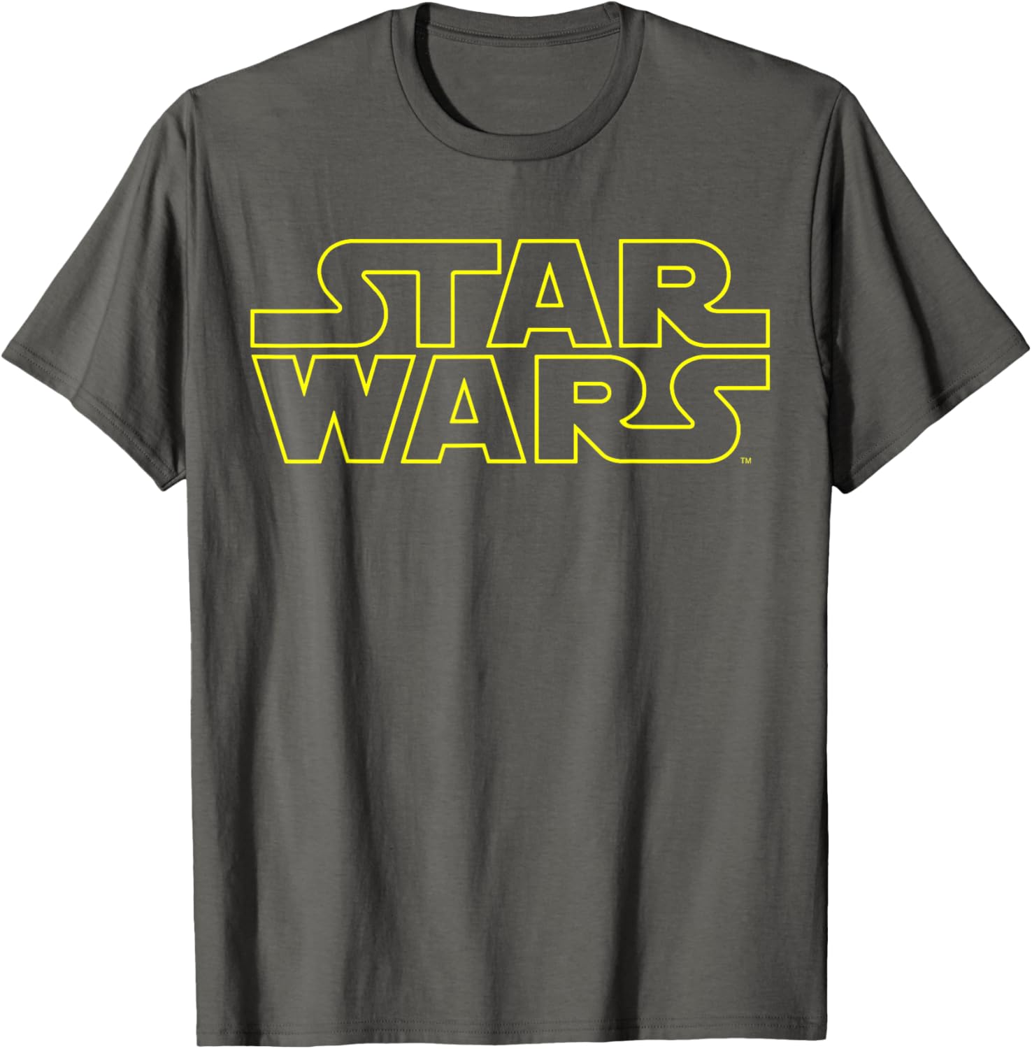 Star Wars Simple Title Logo T-Shirt for Fans | Disney+ Apparel - 4