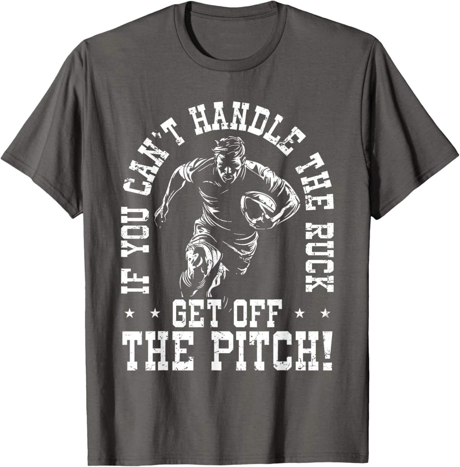 Rugby Player Get Off The Pitch Men's T-Shirt for Sports Enthusiasts - 1