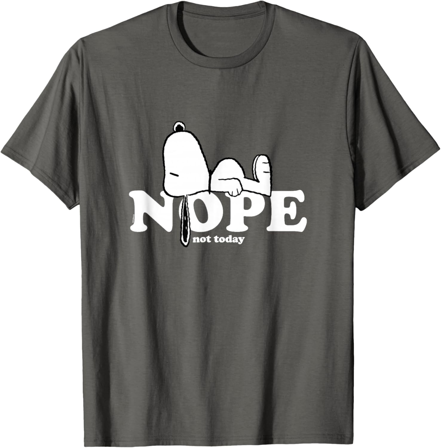 Snoopy Nope T-Shirt Fun Graphic Tee for Casual Wear and Gifts - 4