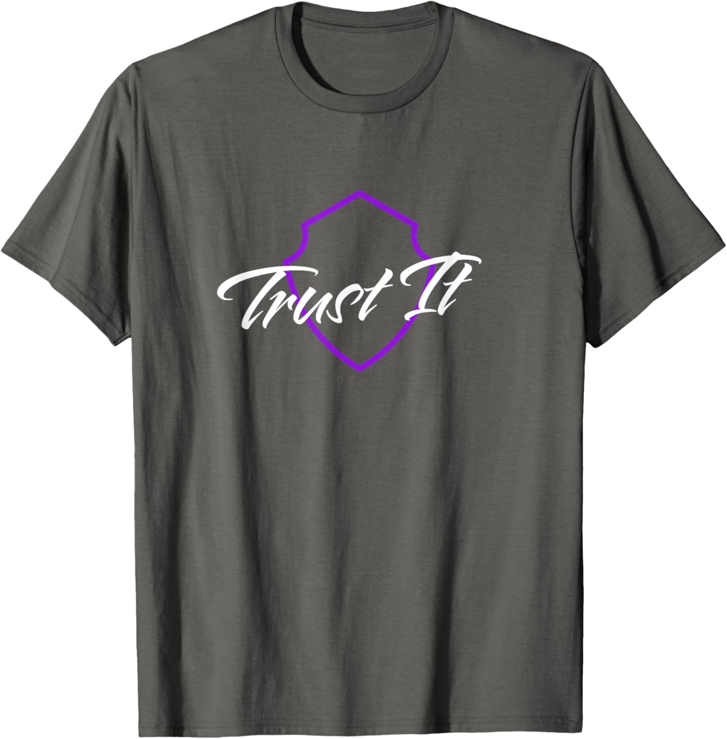 Trust It Shield T-Shirt for Men and Women - Stylish Comfortable Wear - 9