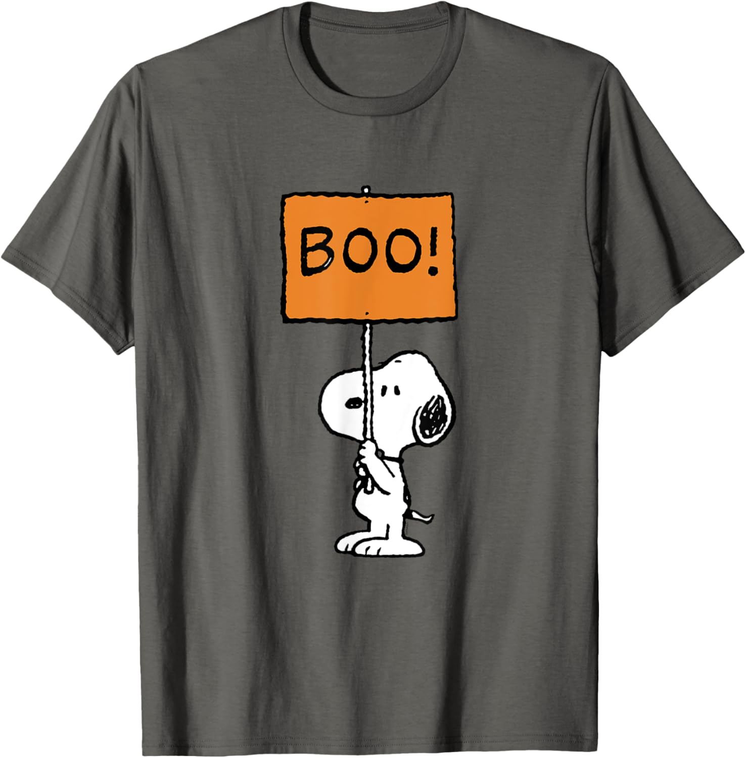 Peanuts Halloween Snoopy Boo T-Shirt Perfect for Fall Festivities - 6