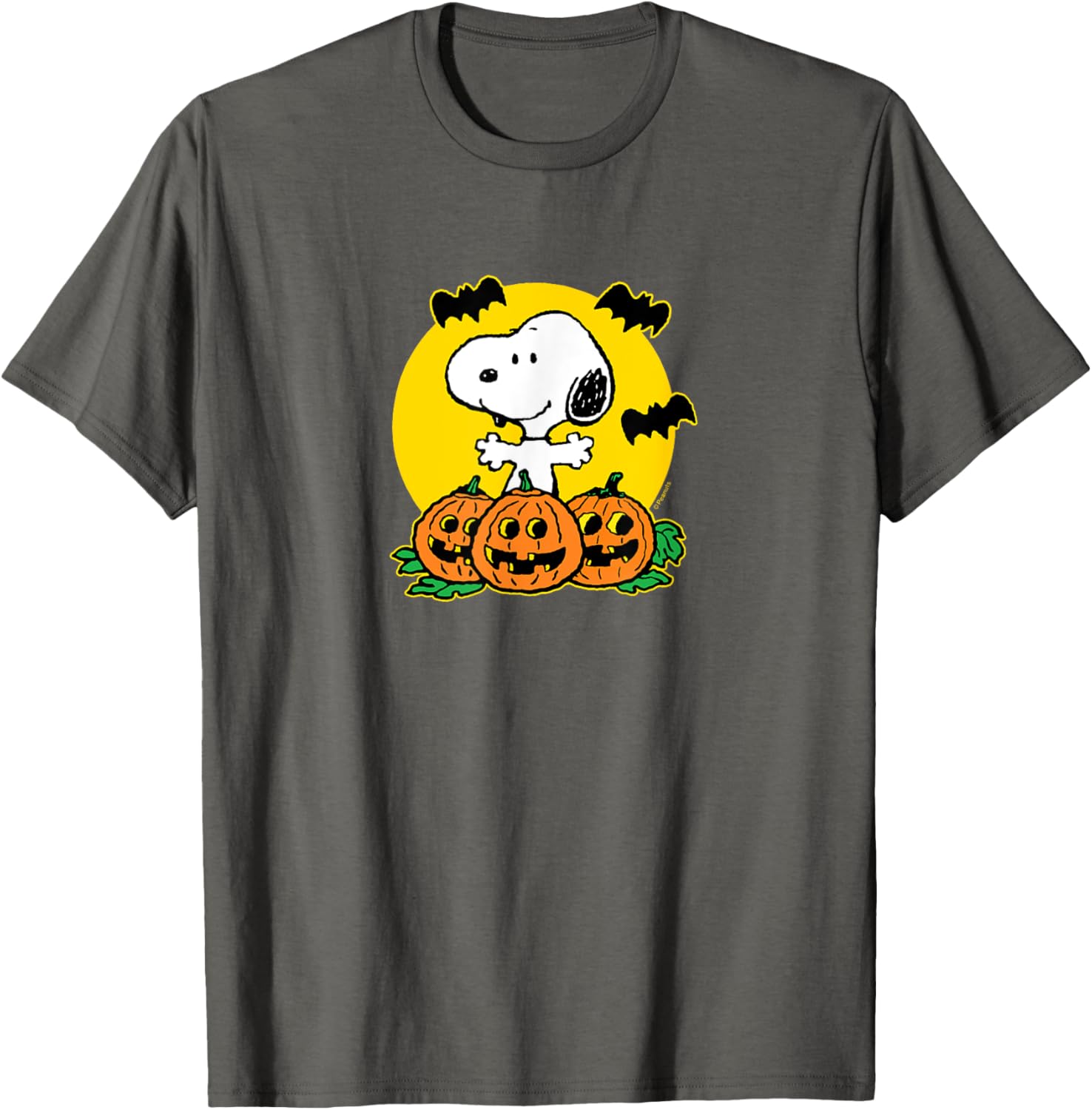 Snoopy Pumpkin Patch Halloween T-Shirt for Peanuts Fans - Fun Apparel - 13