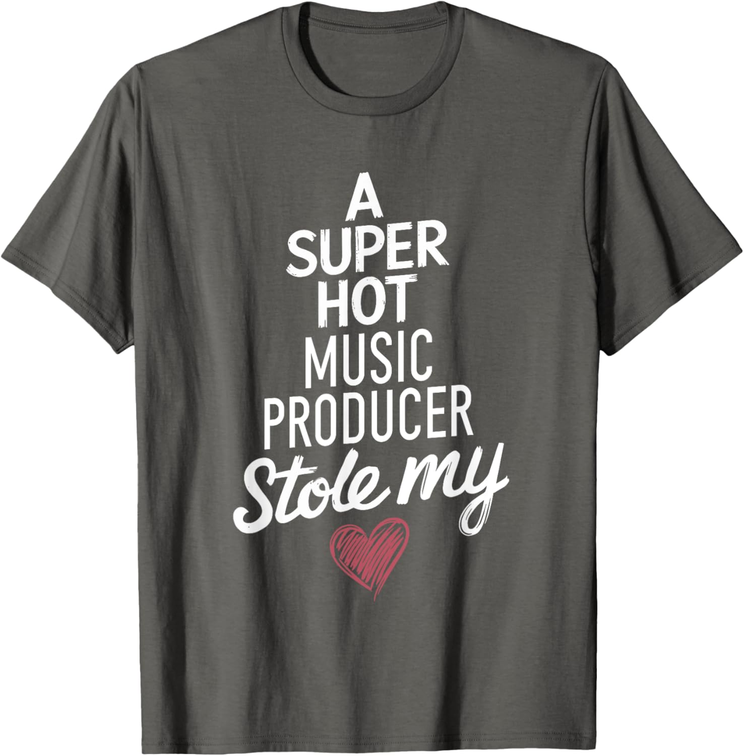 Super Hot Music Producer Stole My Heart Valentine's Day T-Shirt - 4