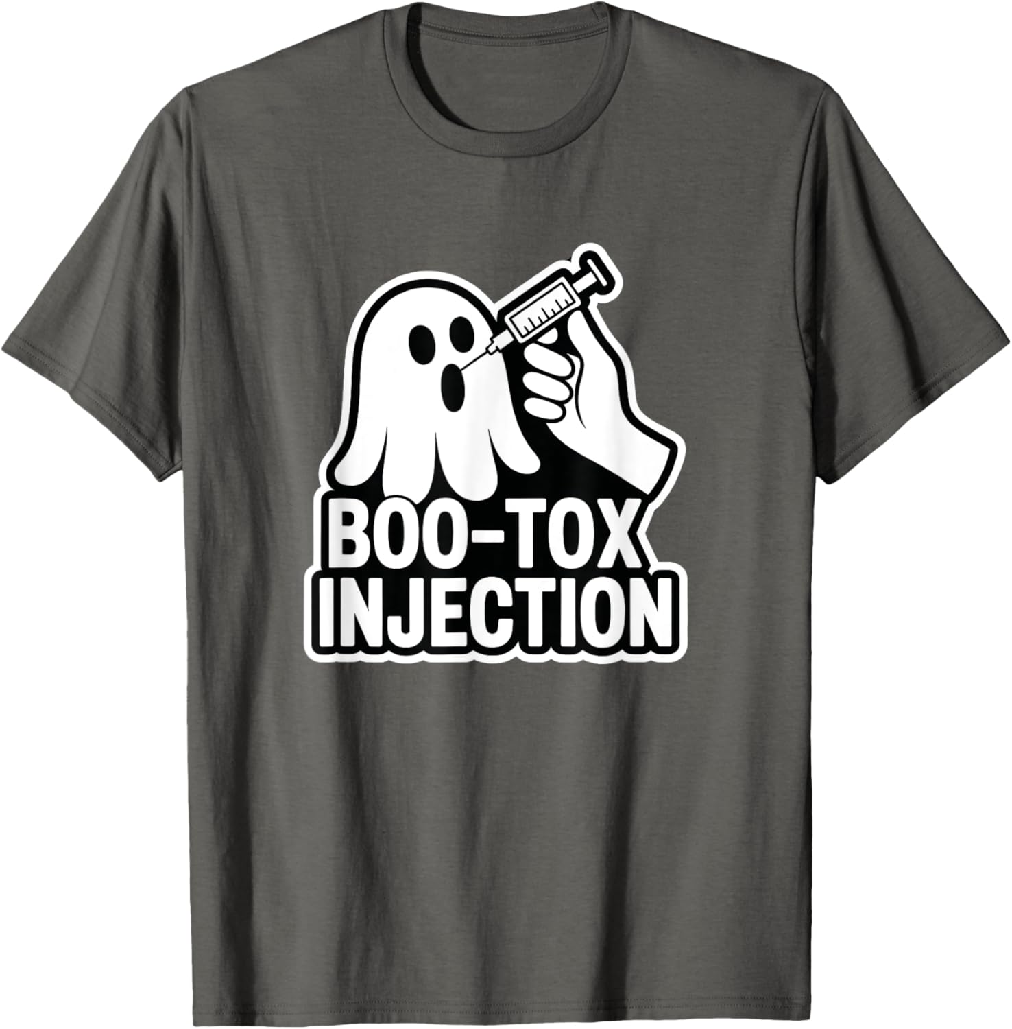 Boo Tox Injection Halloween Graphic T-Shirt for Spooky Fun Celebrations - 4