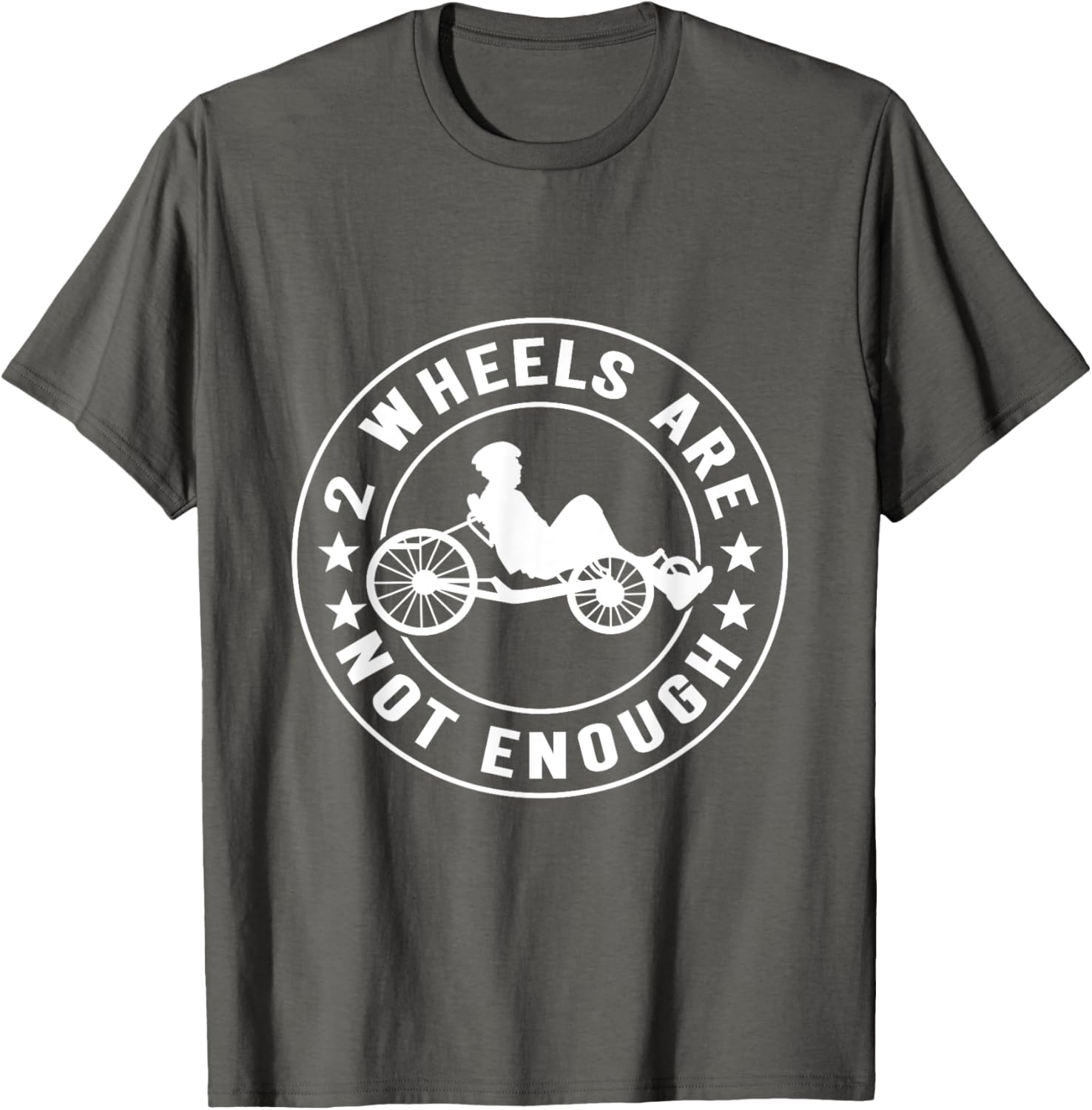 Recumbent Trike Cycling T-Shirt for Enthusiasts - Fun and Comfortable Wear - 4