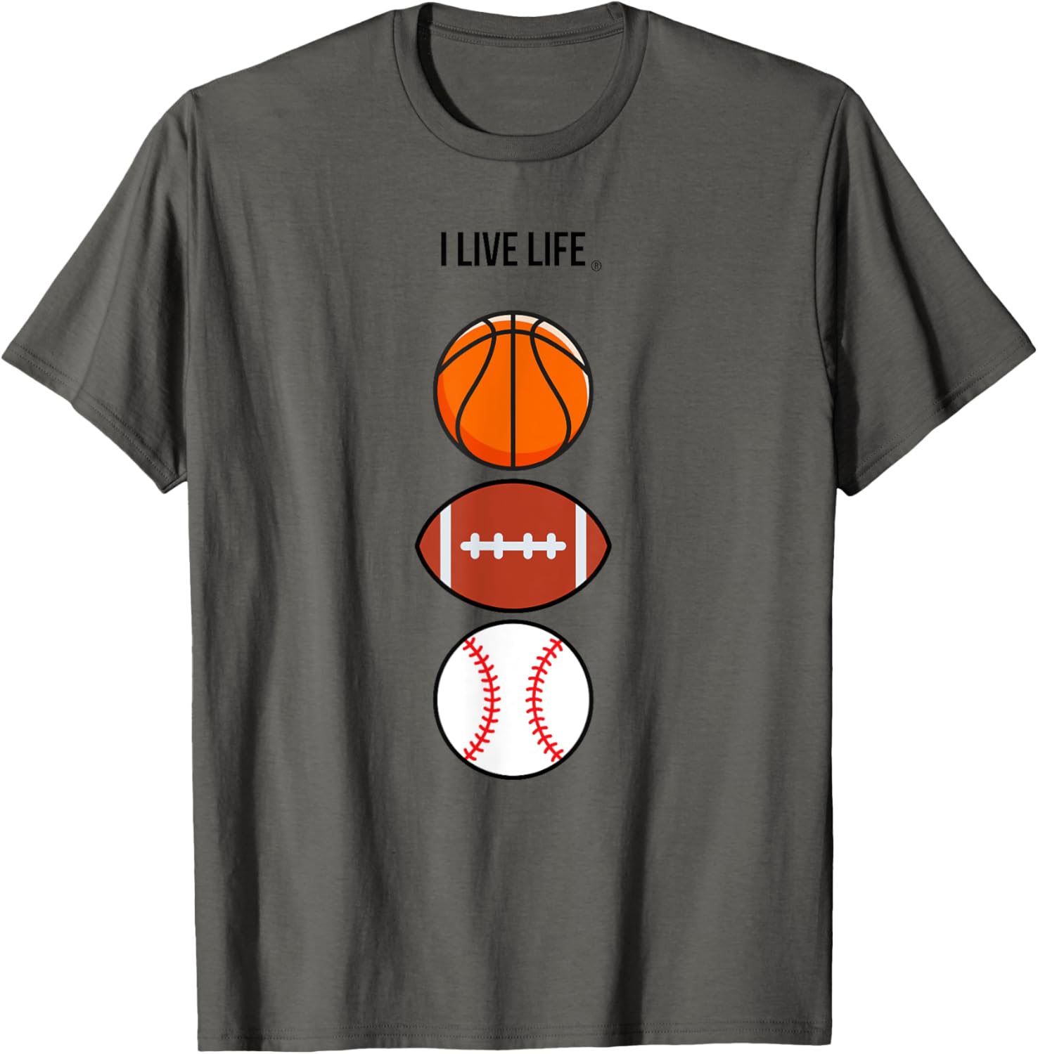 Ultimate Sports Fan T-Shirt for Basketball Football Baseball Lovers - 5